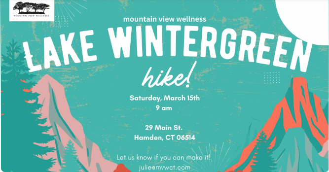 MARCH MVW Monthly Community Hike (Lake Wintergreen + Judges' Cave)