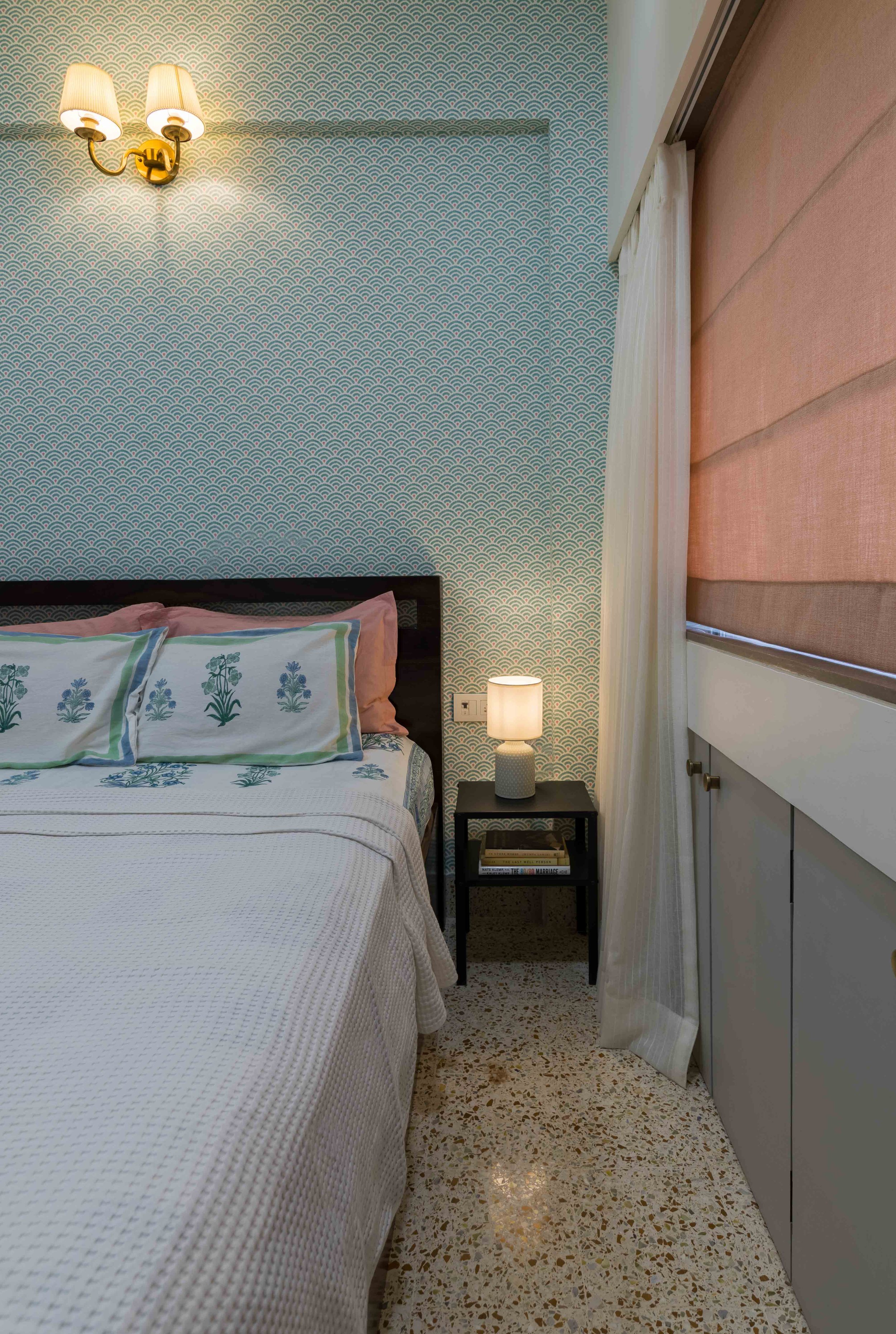 Teal bedroom 1 residence interior.jpg