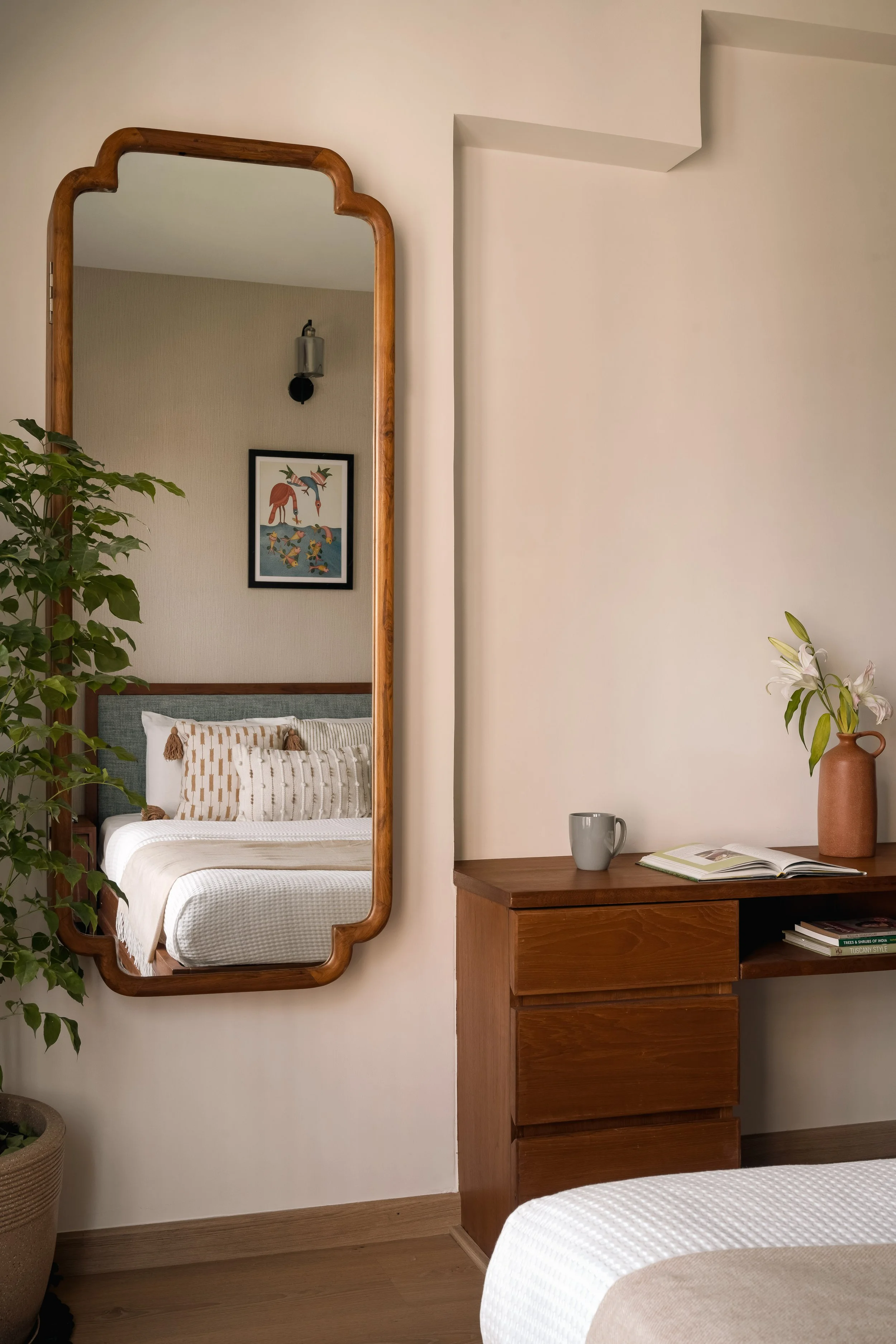 2- Master bedroom Tv unit and dresser design.jpg