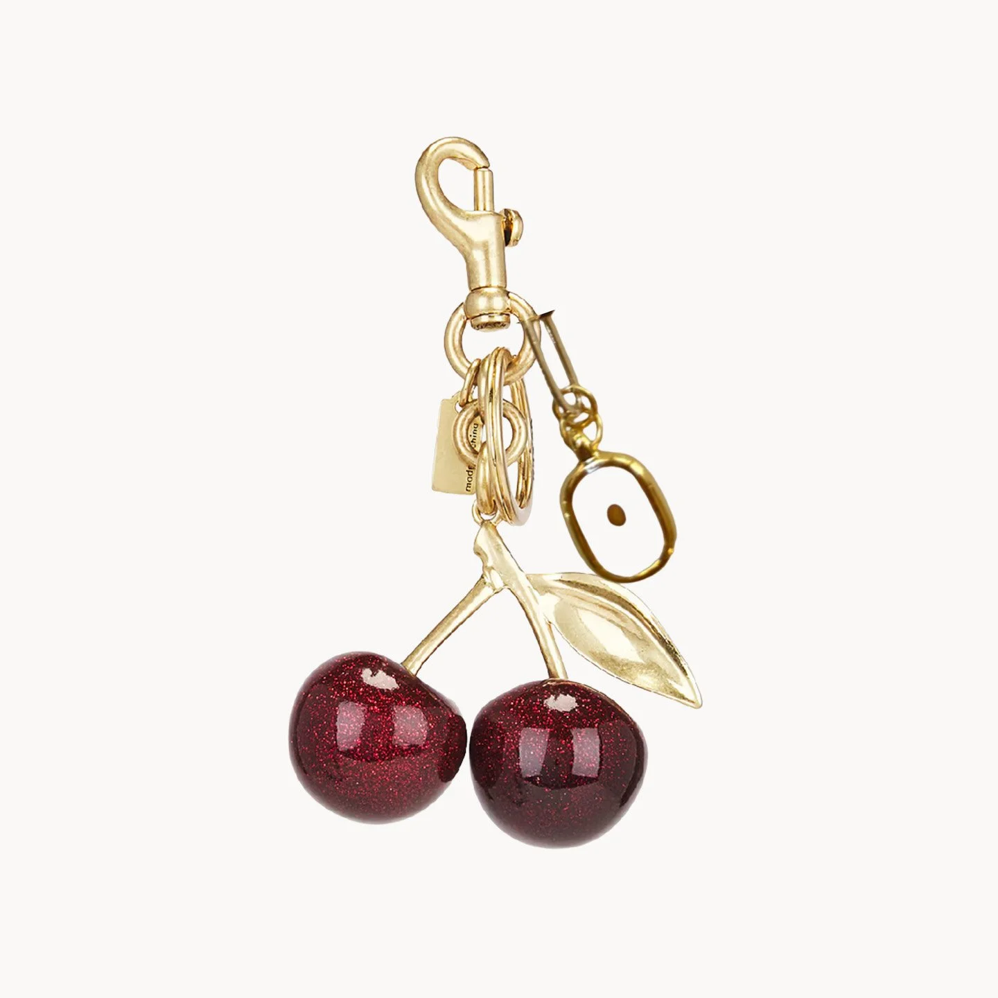 Bag Tag + Mustard Seed Charm