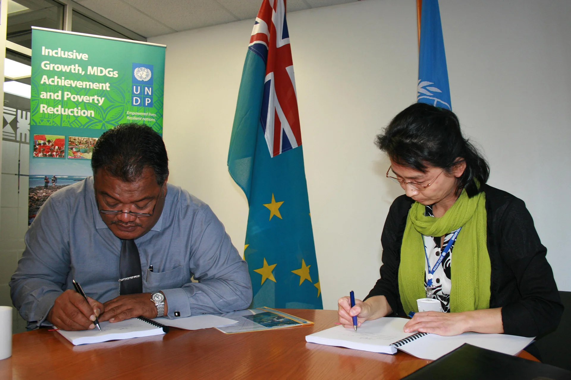 Tuvalu signs financing agreement to access Climate Fund