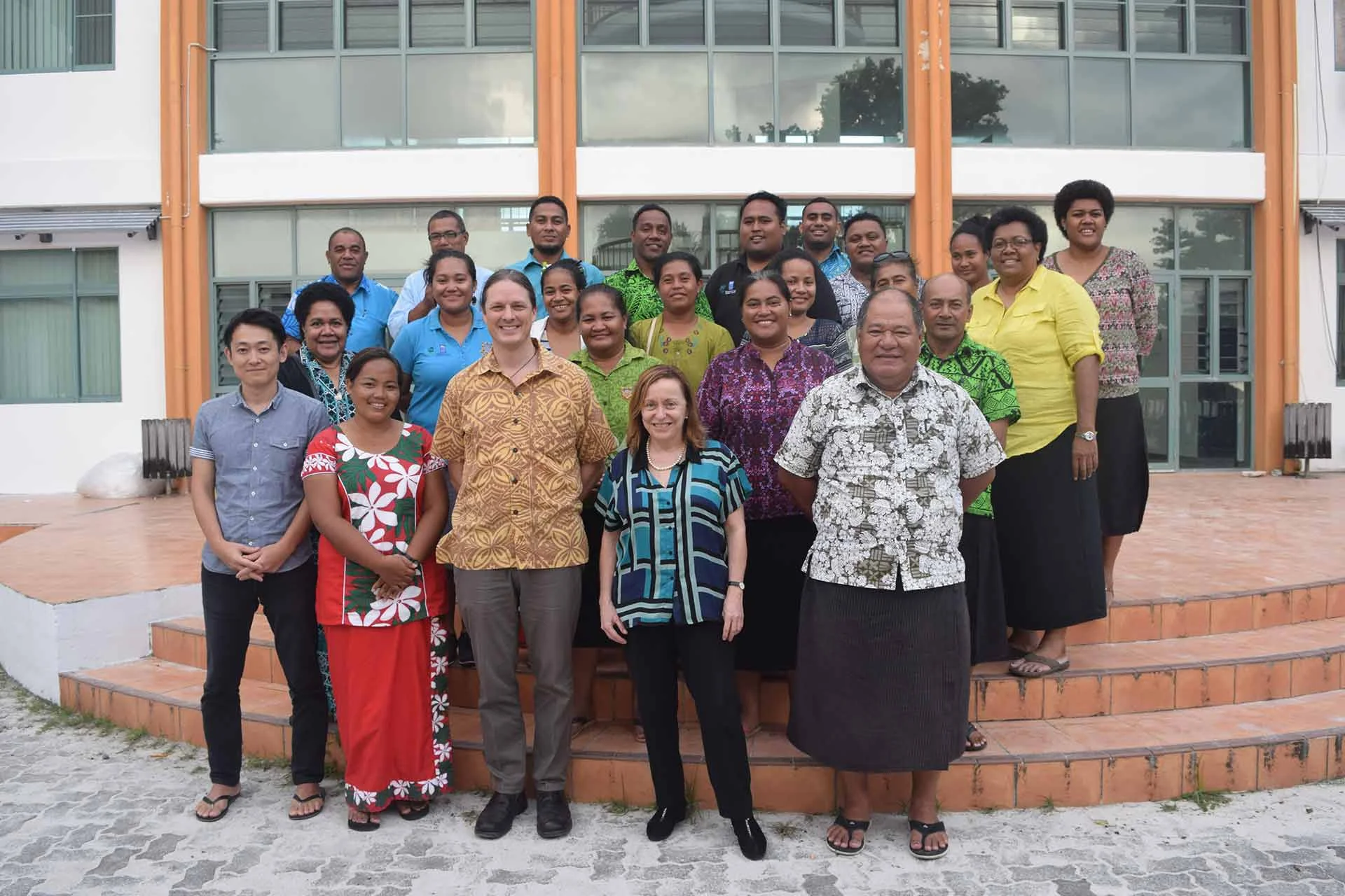 Group photo at the launch of the TCAP project, 29 August 2017. Photo by UNDP