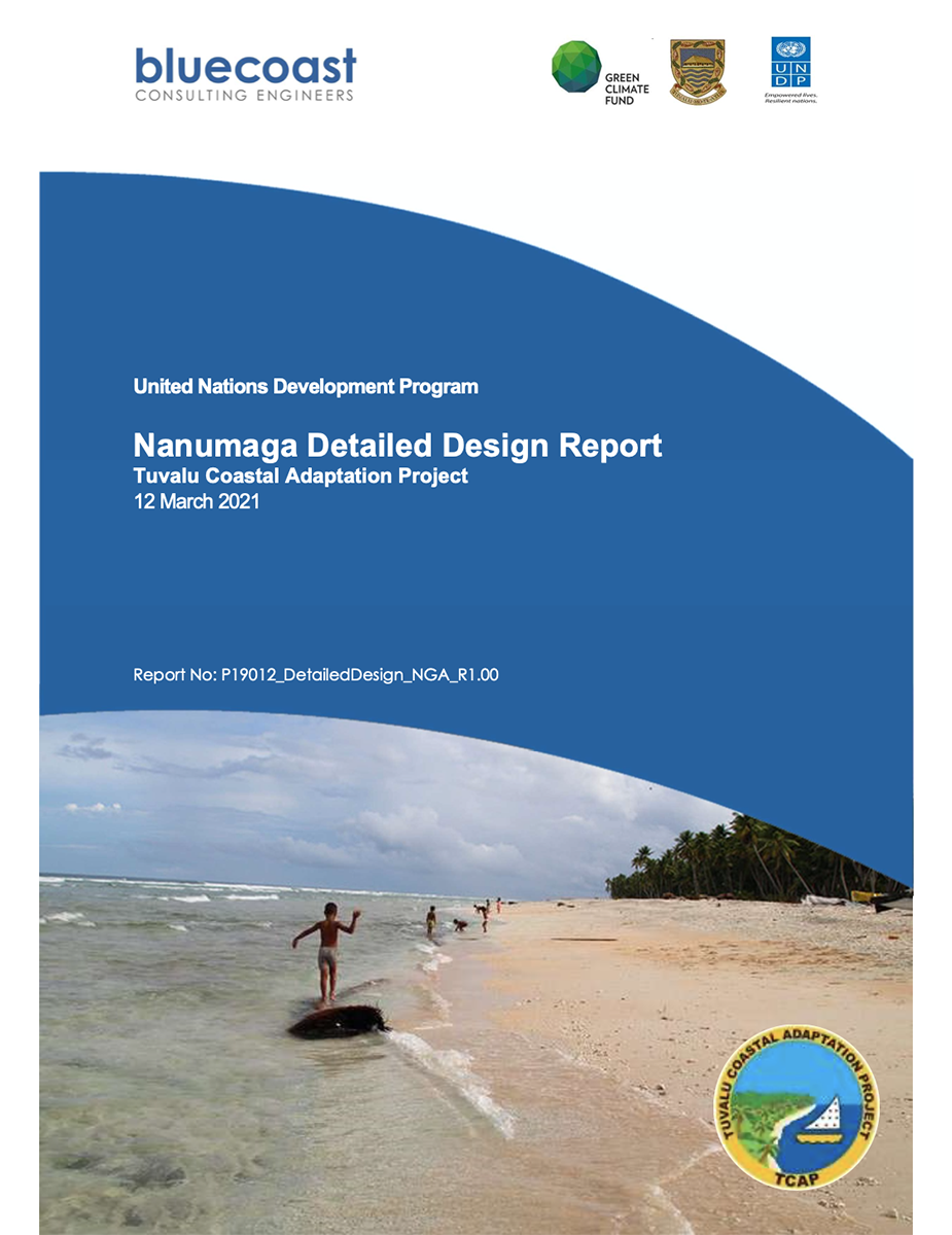 Detailed Design Report | Nanumaga Island | March 2021