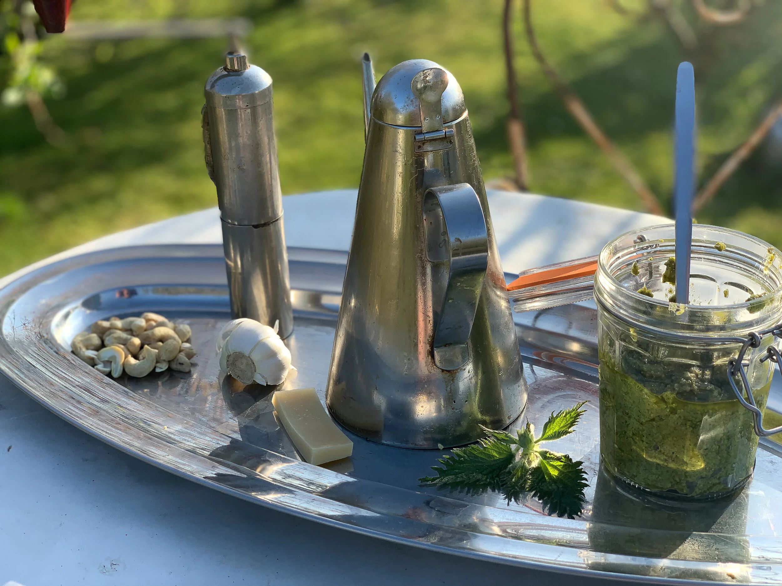 The Art of Health Nettle Pesto