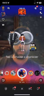 Despicable Me 4 gamified AR lens 