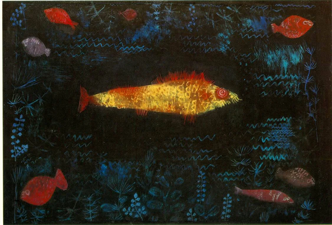 Paul Klee “Golden Fish” / acid
(In 1977, a man threw acid at this work while it was on view at Germany’s Hamburg Kunsthalle museum. Though damaged, the work was able to be restored.
This was the first of many acts of vandalism made by Hans Joachim Bohlmann , who damaged over 50 different artworks between 1977 and 2006.)
