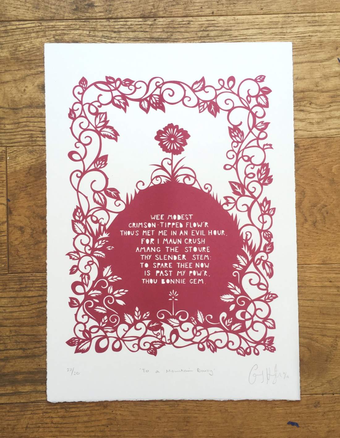 SALE - To a mountain Daisy