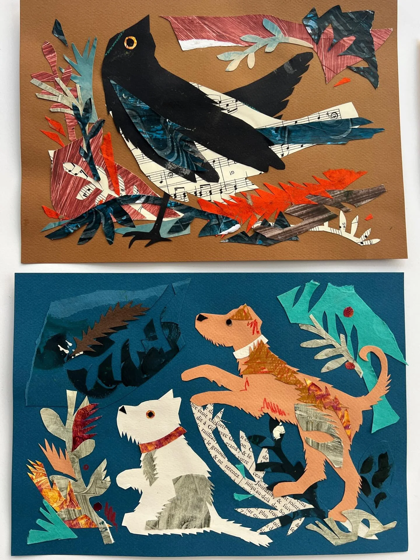 What a treat yesterday was at @scottishgallery . I spent the day alongside some other wonderful creatives (@shetlandruthie @susie_wright @jessieannmatthew52 to name just a few) on a papercut college workshop@with @mark_hearld. It was so inspiring  to