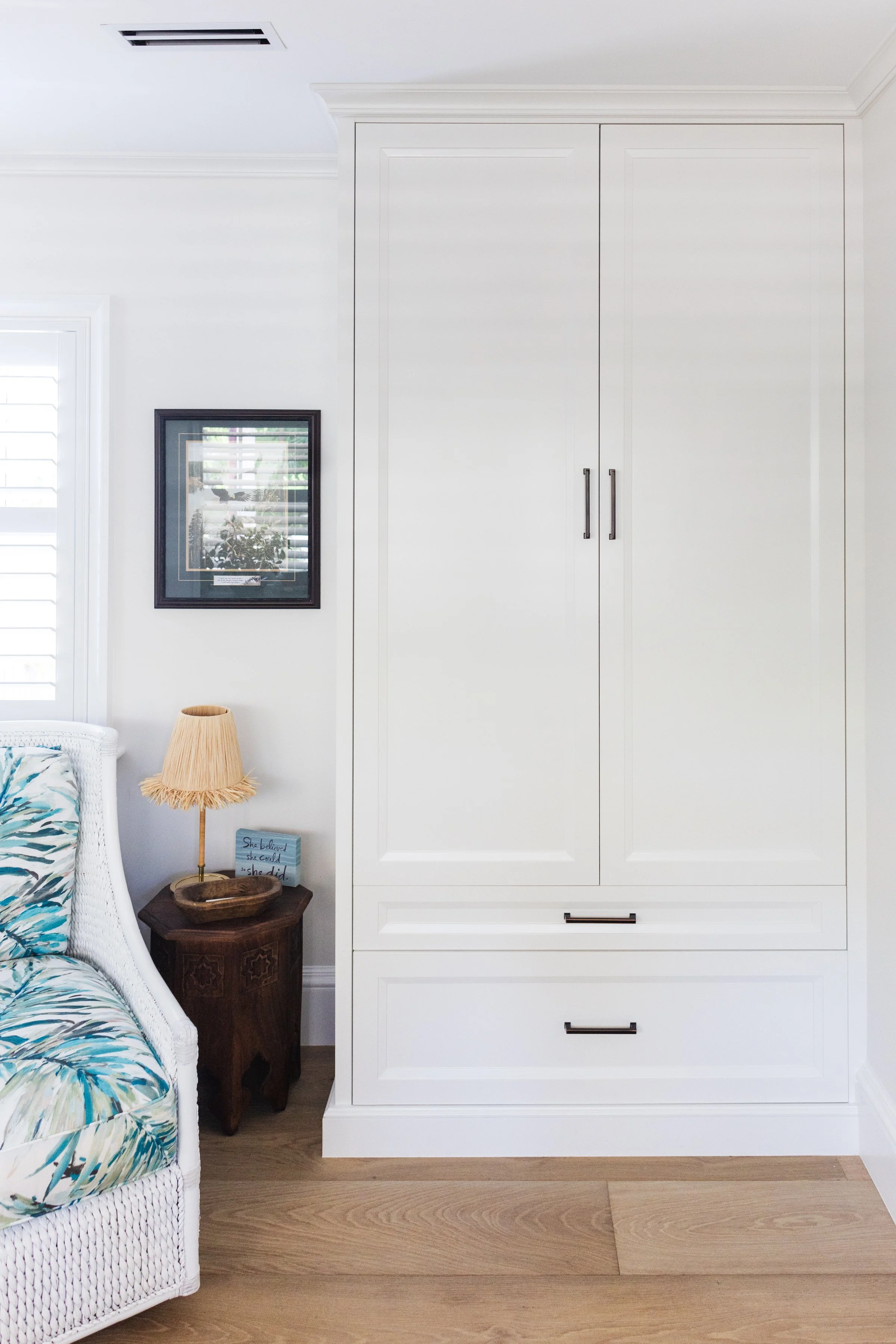 Ocean Breeze home detail with updated residential finishes, bright lighting, and polished coastal design elements.