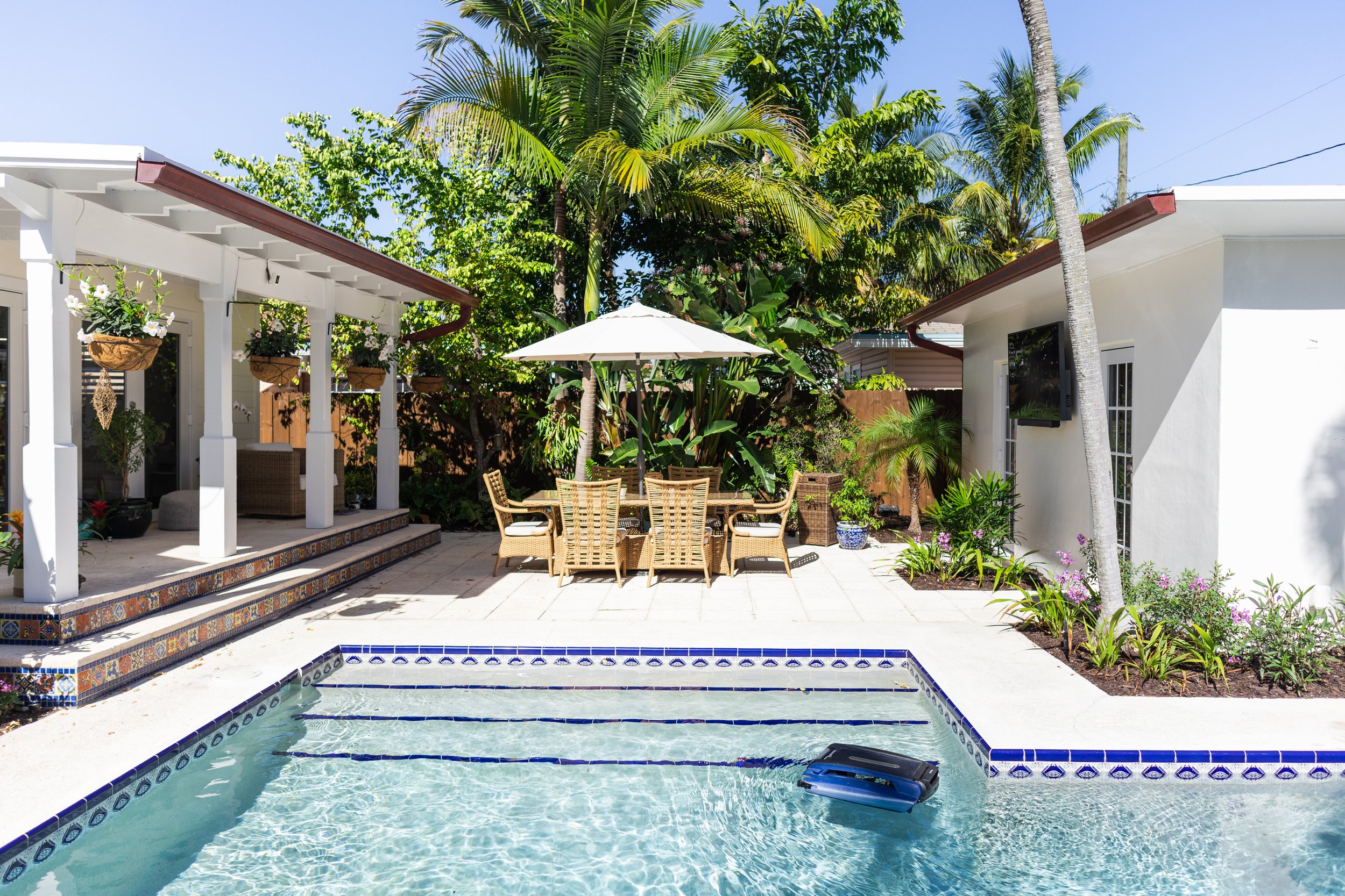 Bright Ocean Breeze interior space with modern residential finishes and a clean, airy coastal atmosphere.