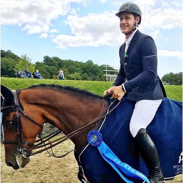 @peterlutz_showjumping and Excellent (10yo KWPN Cicero Z Van Paemel x Ahorn) take the win in the @smartpak National Grand Prix during the FEI 5* week @hitshorseshows  Always grateful to the team @lutz_manfredi_show_jumping, @marymanfredi @abartlett10