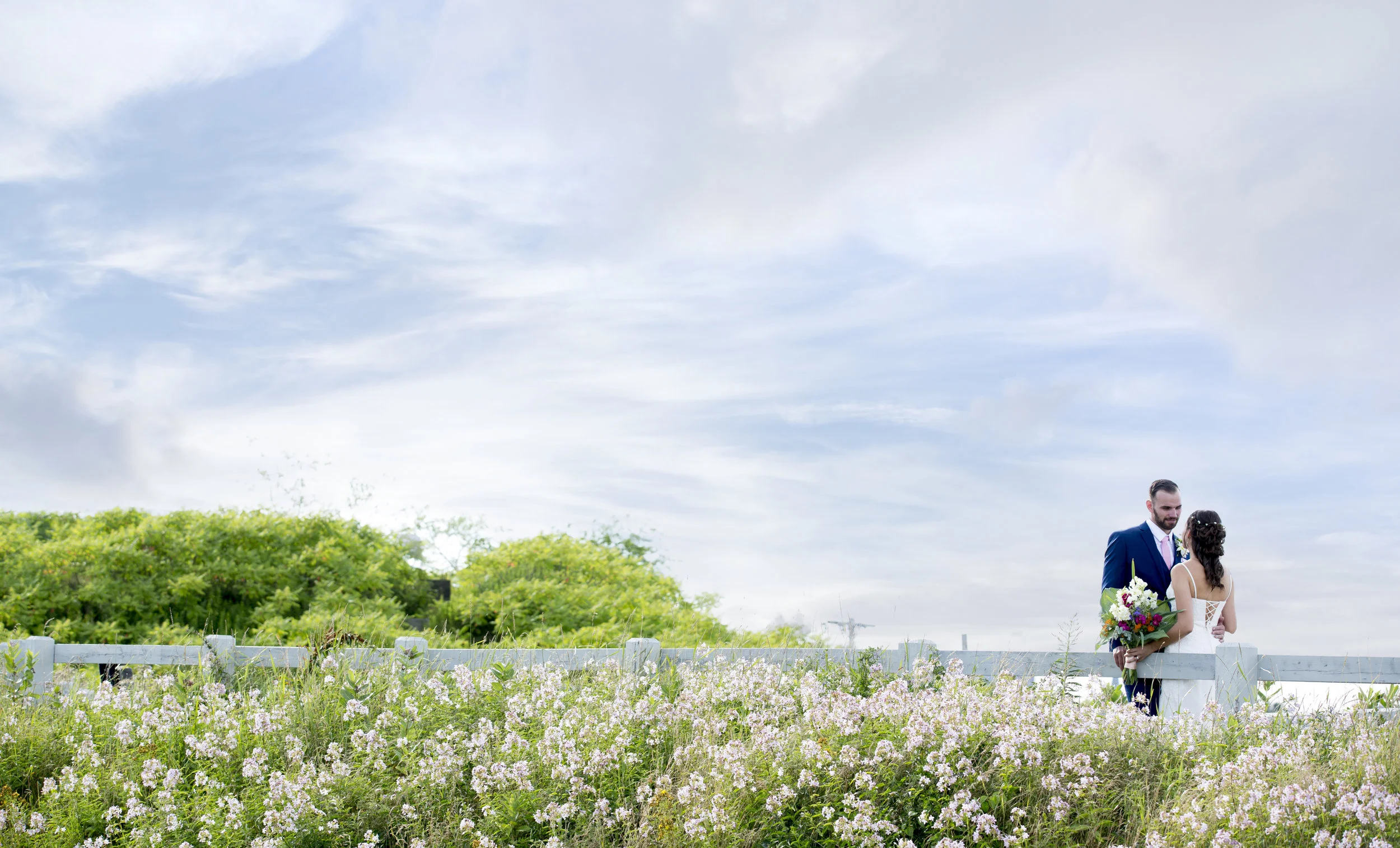 Love is....flowers and sky