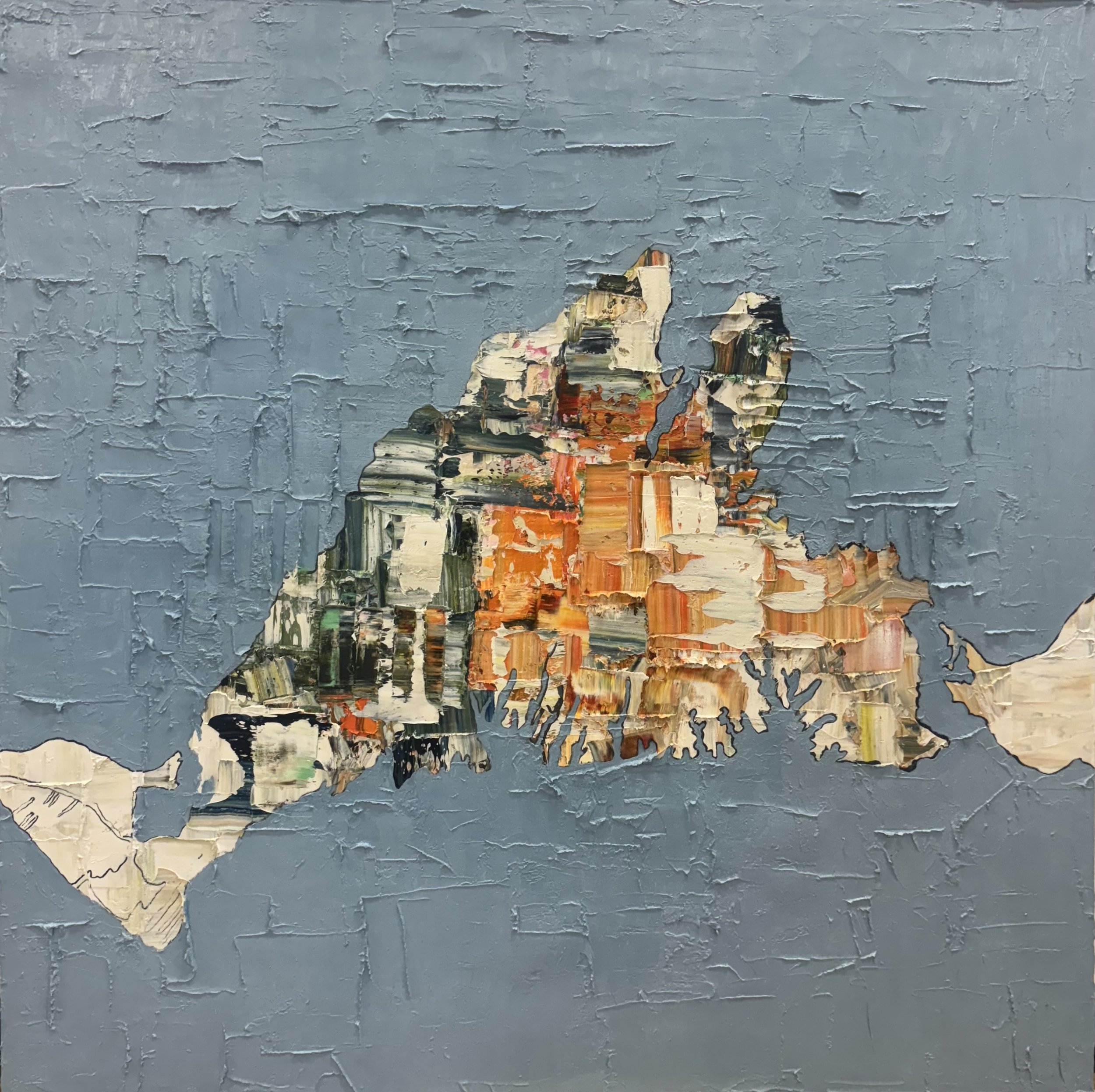 Martha’s Vineyard 48 × 48 inches, oil on canvas