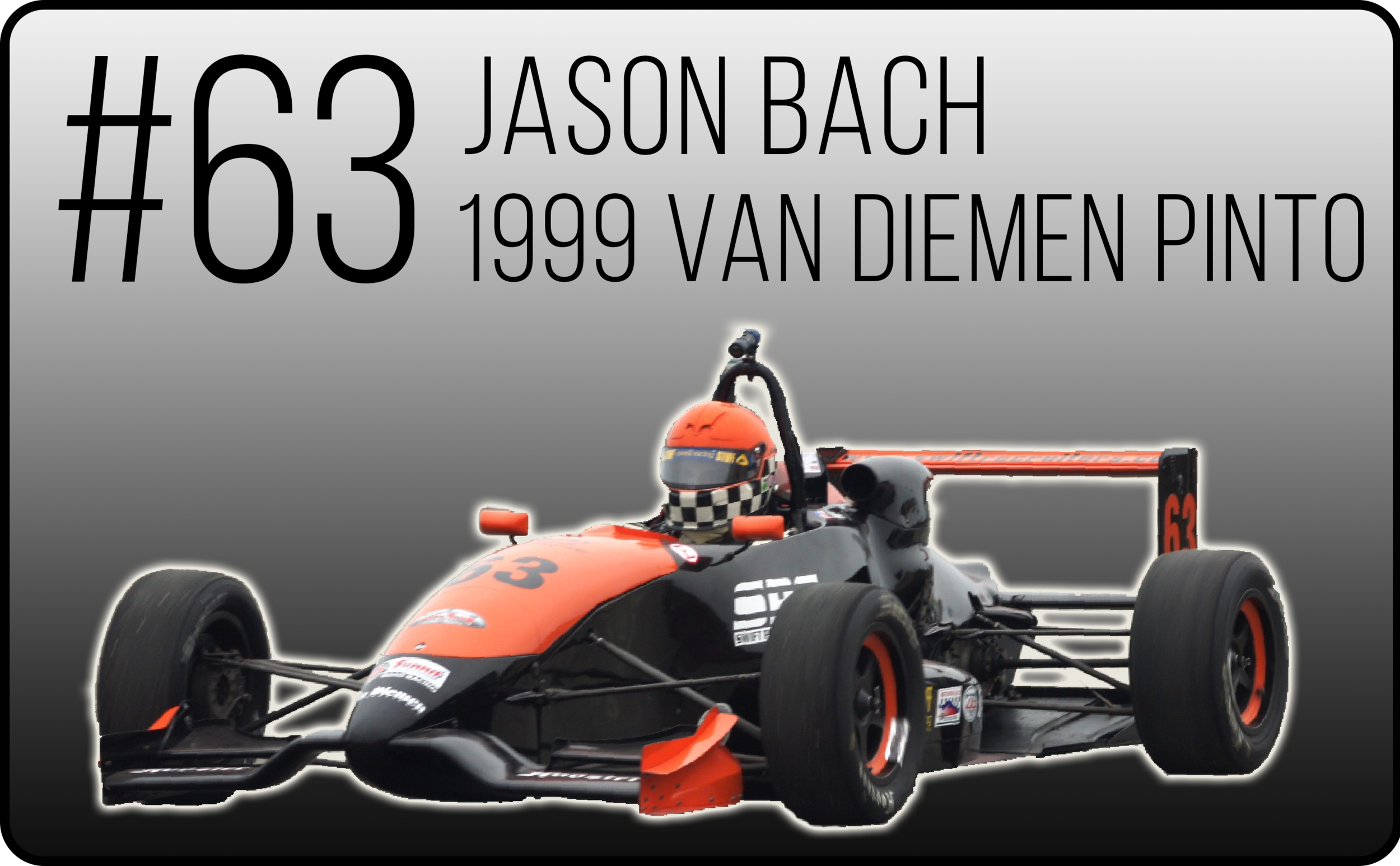 Jason Bach Jason’s presence off track is quiet and polite. His presence on track is fiercely competitive. He’s had an unfortunate run of mechanical difficulties this year, but his perseverance has kept him in the hunt. Expect to see more speed out of him this season as the gremlins continue to be evicted.