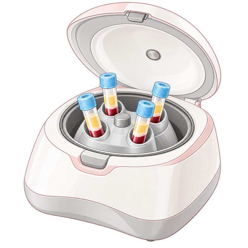 Processing in the centrifuge