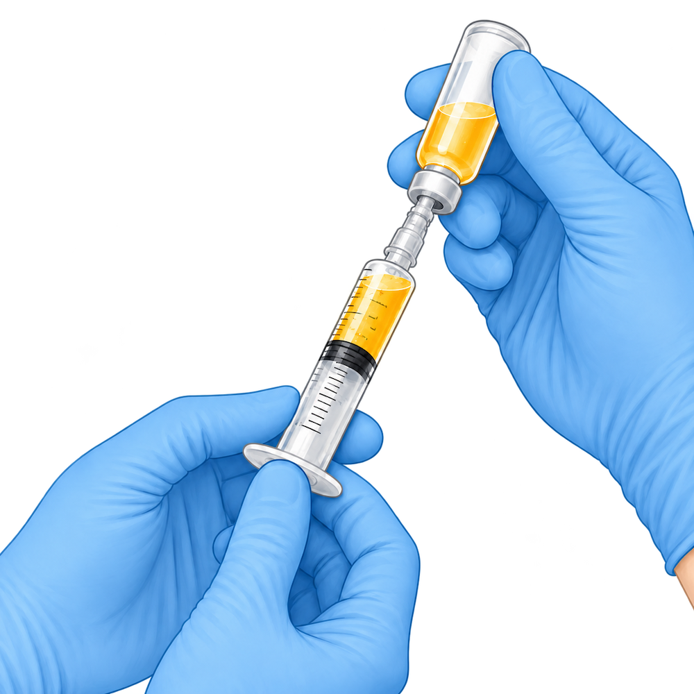 Preparing for an Injection