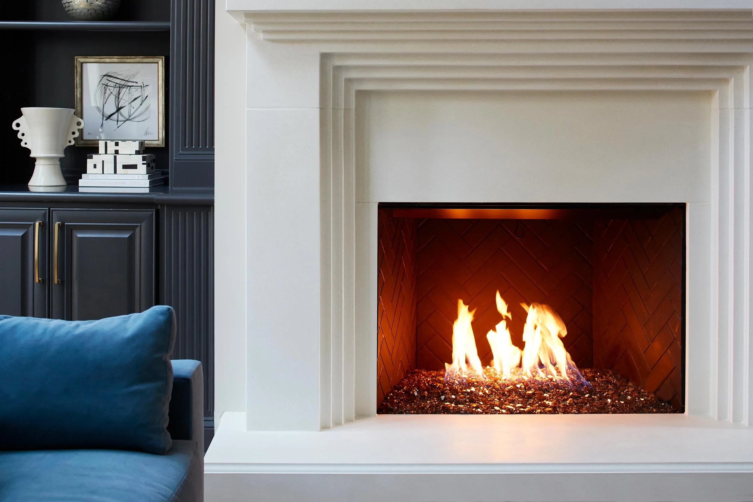 Living Room Fireplace