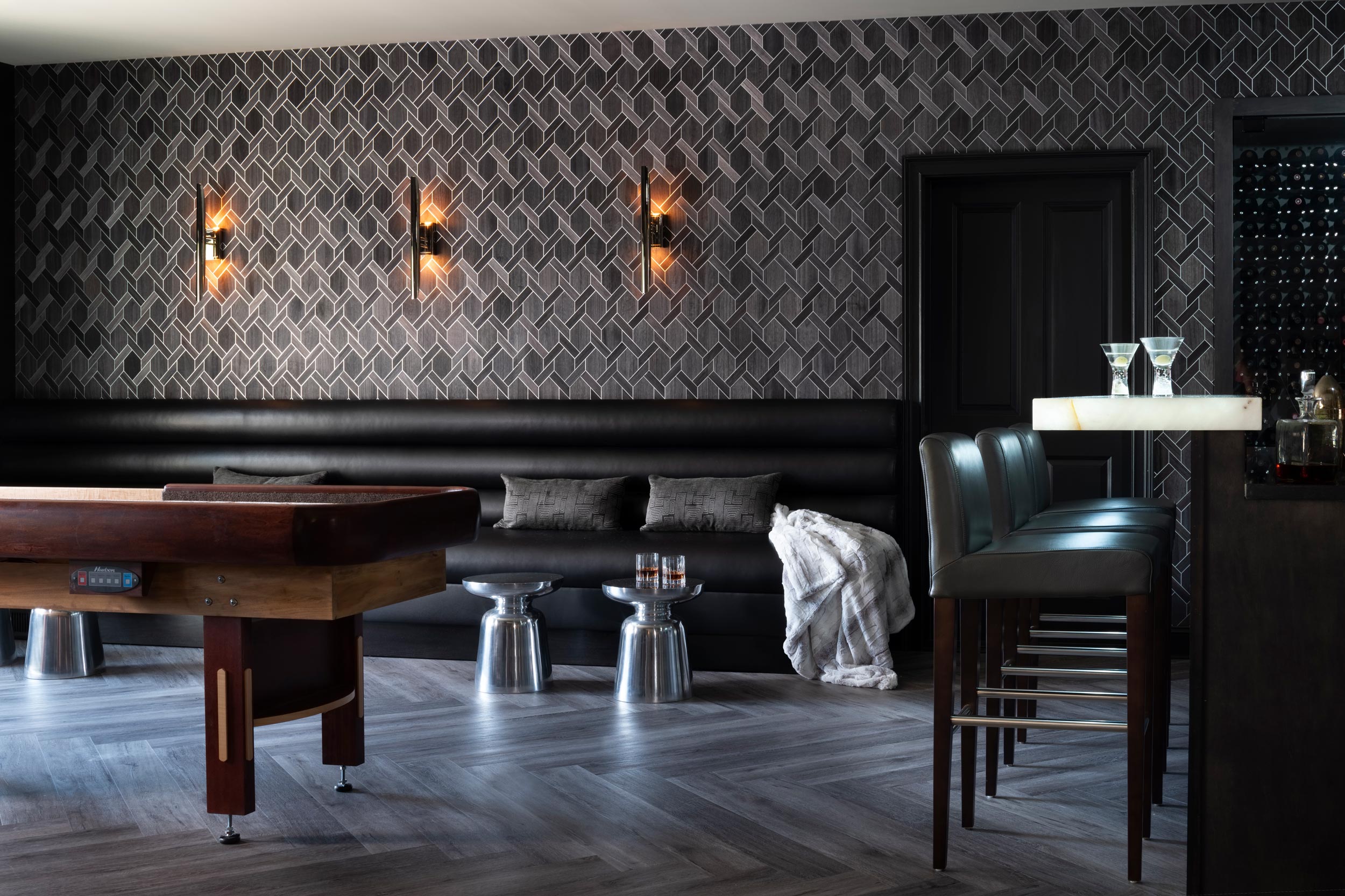 Moody Modern Man Cave Minhnuyet Hardy Interiors
