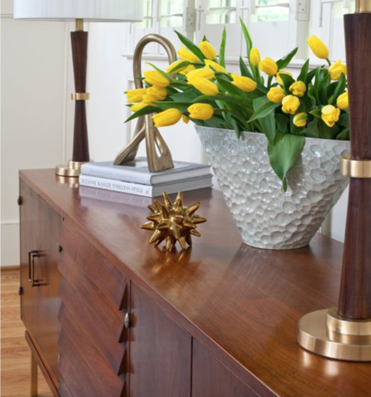 Mid-Century Dining Room Detail
