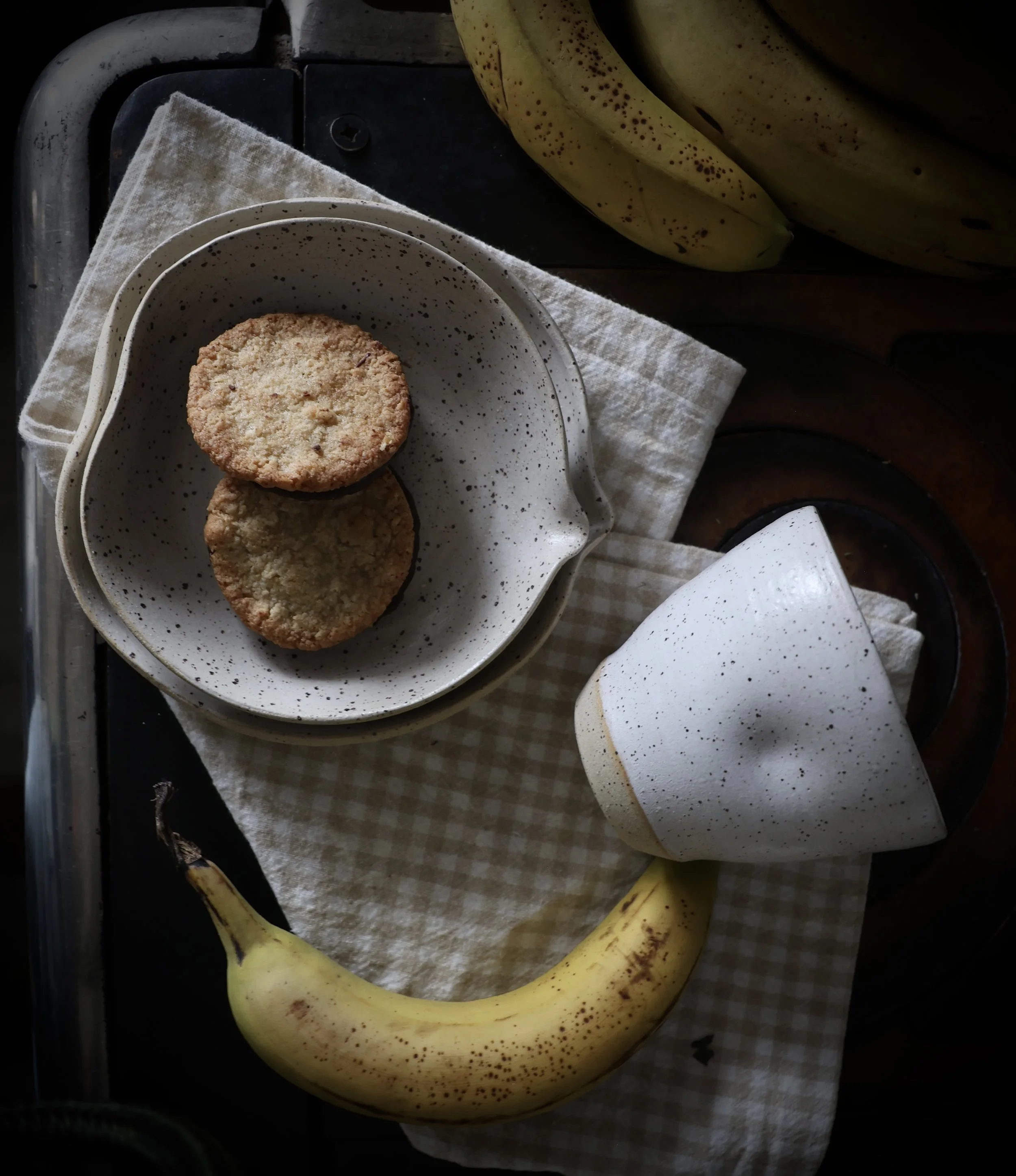 Ensemble de 2 assiettes à tapas # 1