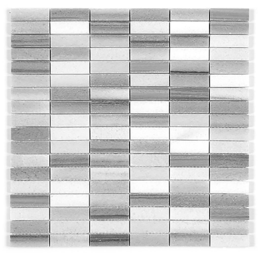 Stacked Mosaic Polished | GM.MARMARA.0,6X1,9