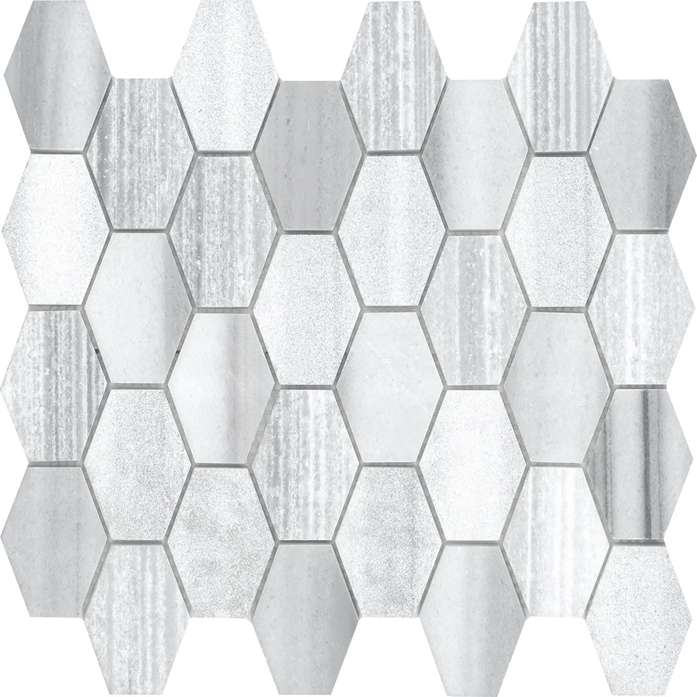 Picket Mosaic Textured | GM.MARMAR.PICKET.TXT