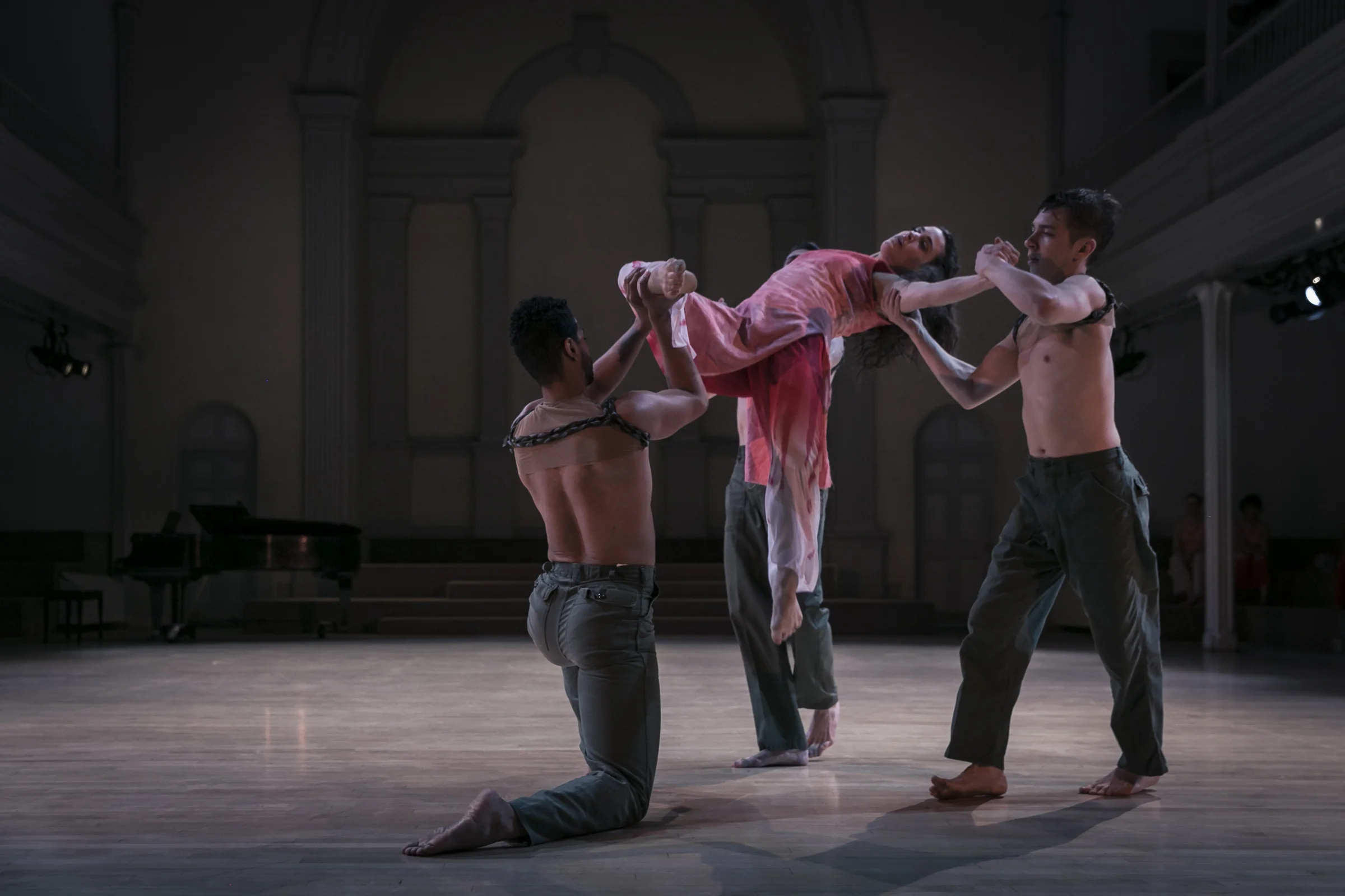 "RU" Photo by Charles Roussel Featuring Claire Westby, Barrington Hinds, Justin Faircloth