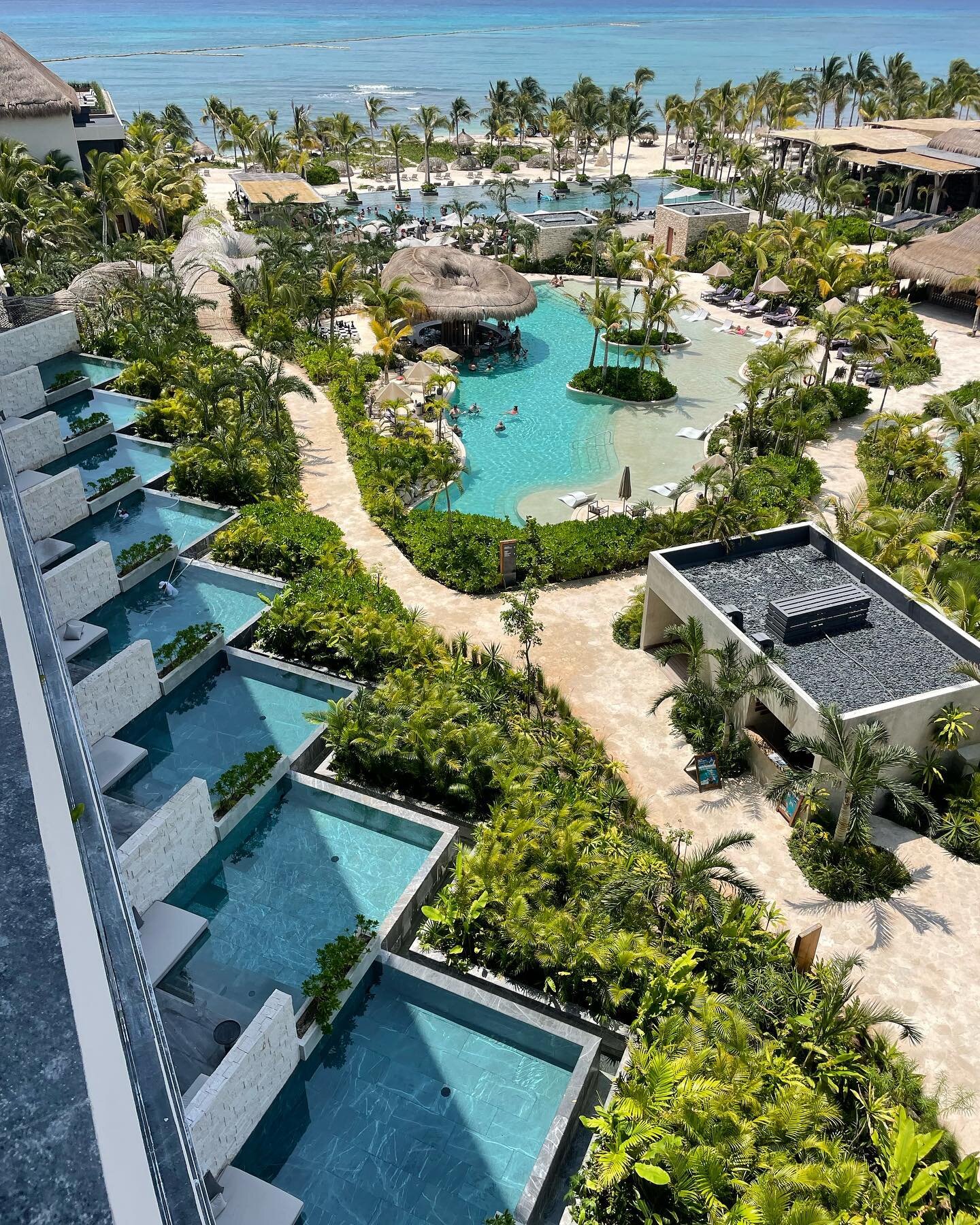 Resort of the beautiful and many pools. I kept pool hopping every hour and still didn&rsquo;t get to spend much time at all of them. 

Impression Moxche by Secrets is one of the newest luxury adults only all-inclusive resorts in the Riviera Maya area