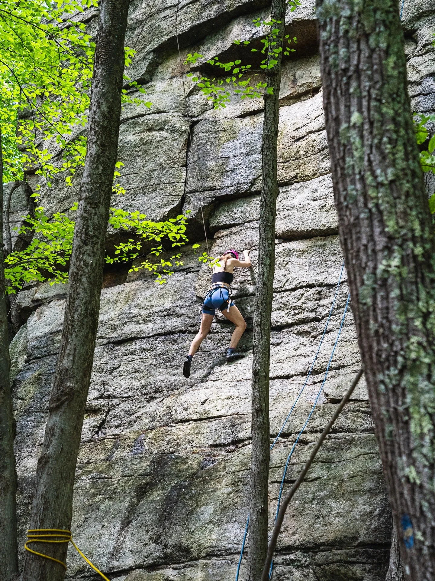 Climbing teaches us that courage isn&rsquo;t the absence of fear, it&rsquo;s doing it anyway 🧗&zwj;♀️

At Devil&rsquo;s Lake, you&rsquo;ll push past the nerves, tie in, and take that first step up the quartzite cliffs. Some routes are beginner-frien