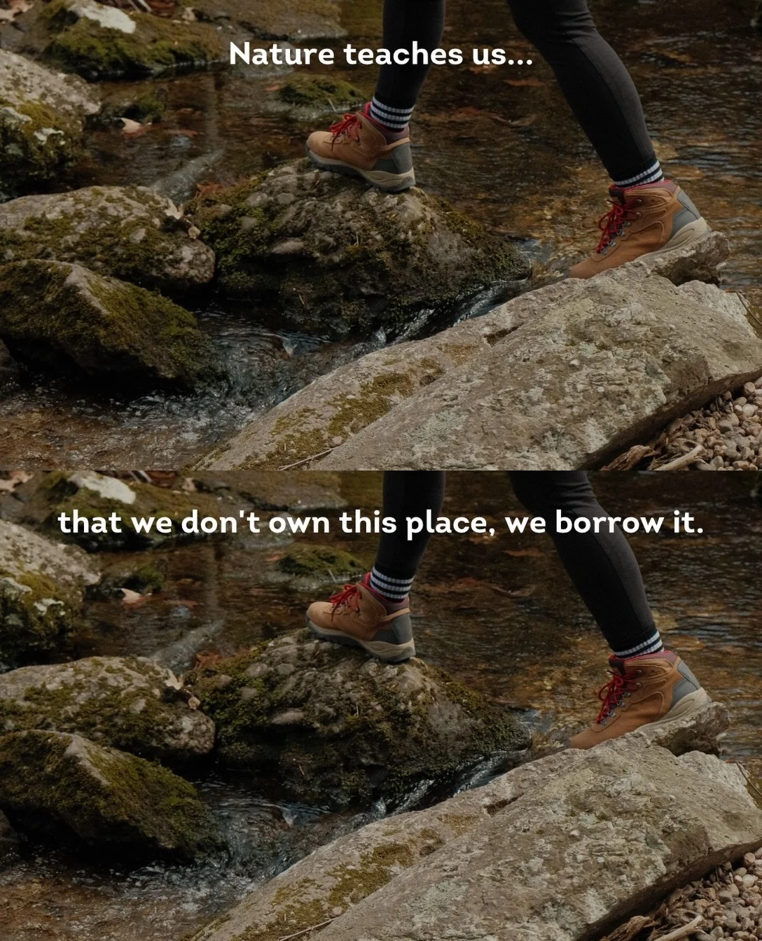 There&rsquo;s a lot to learn out here. What lessons had nature taught you recently?