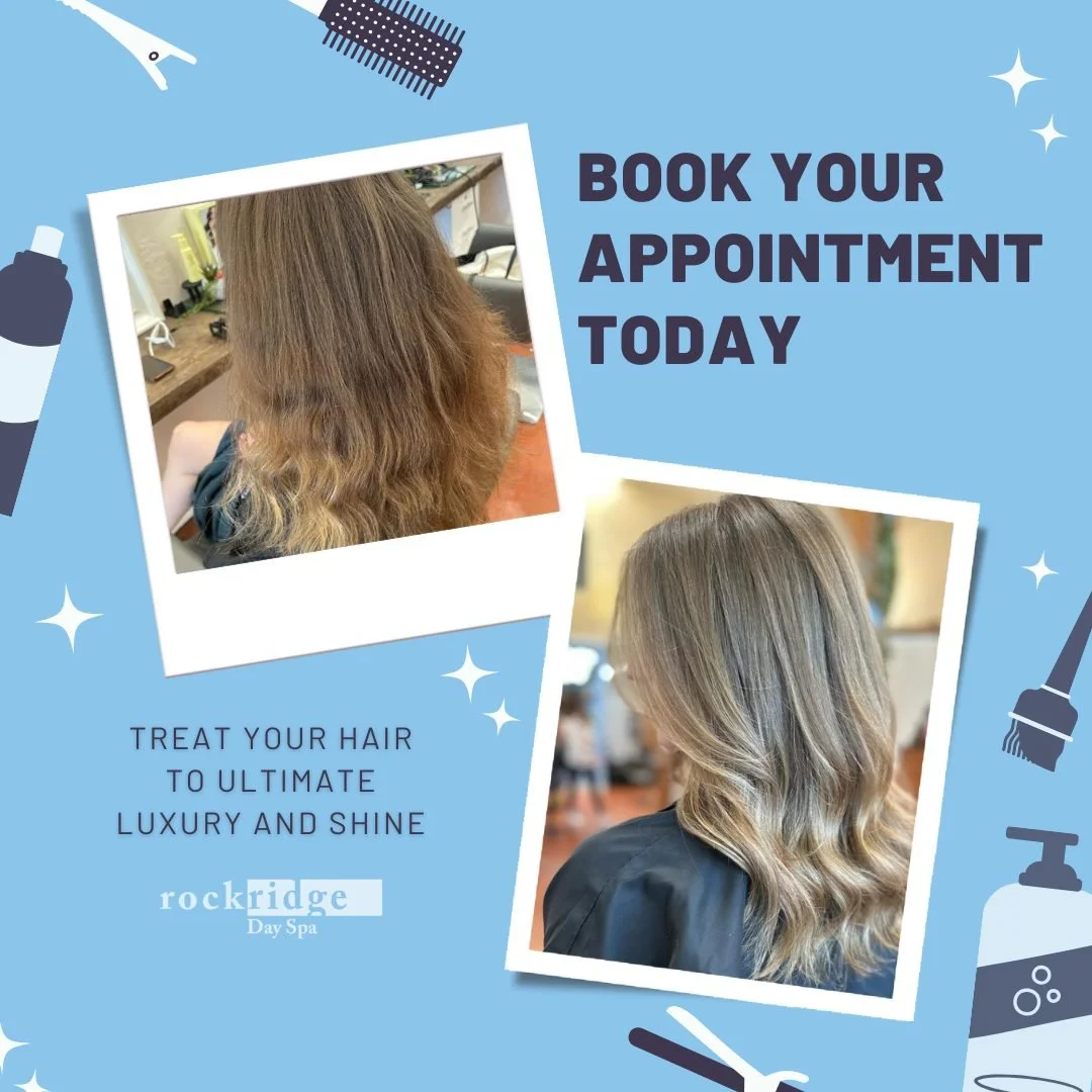 Book your salon day now! 😘

🔗 www.rockridgedayspa.com
📞 (510) 601-0366