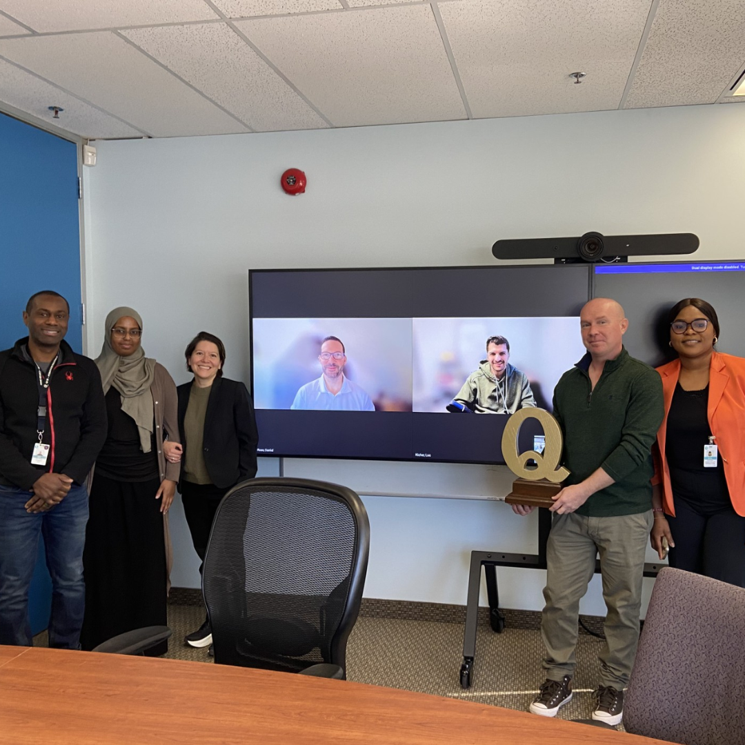 Application and Operations team receive Golden Q