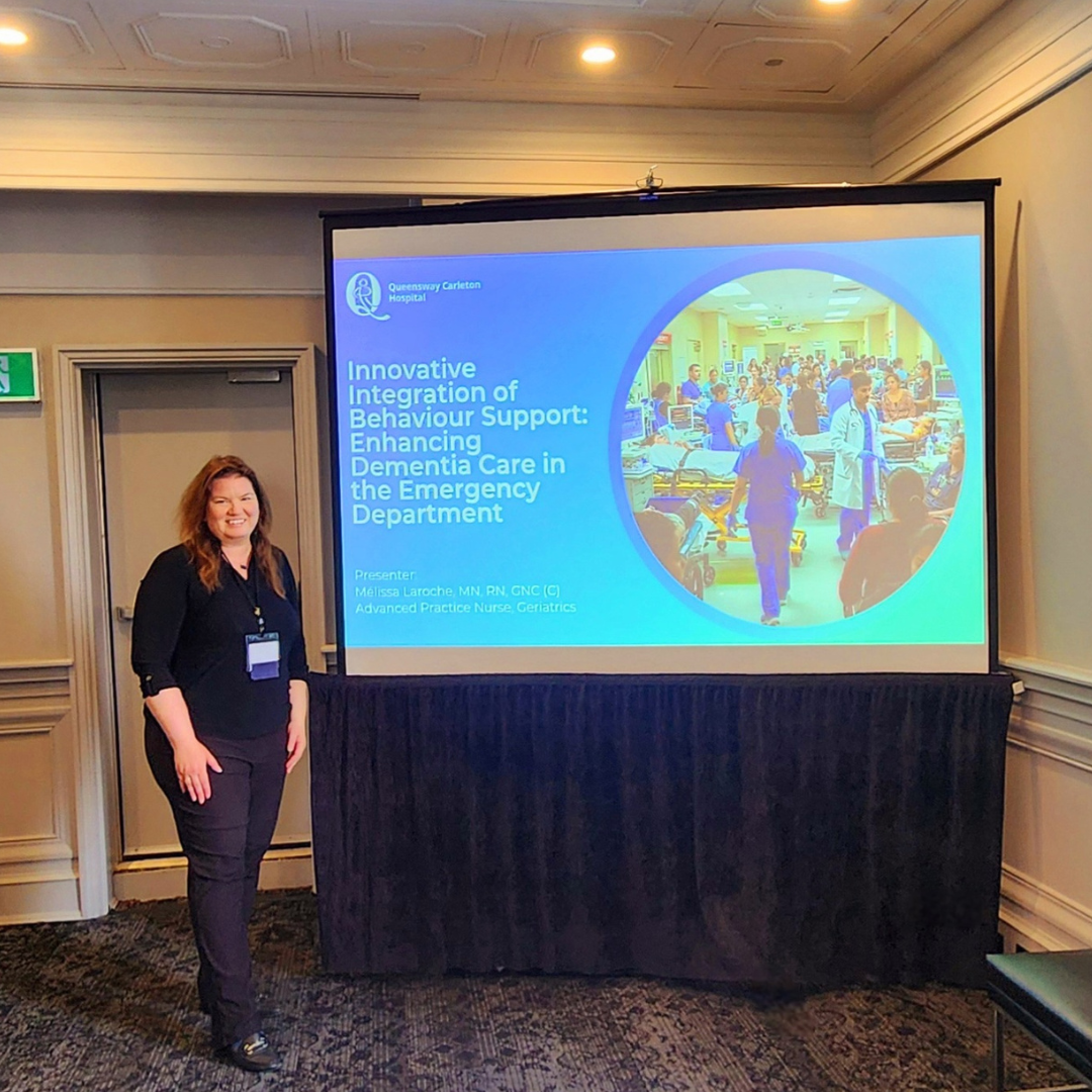 QCH showcased for innovative work in geriatrics