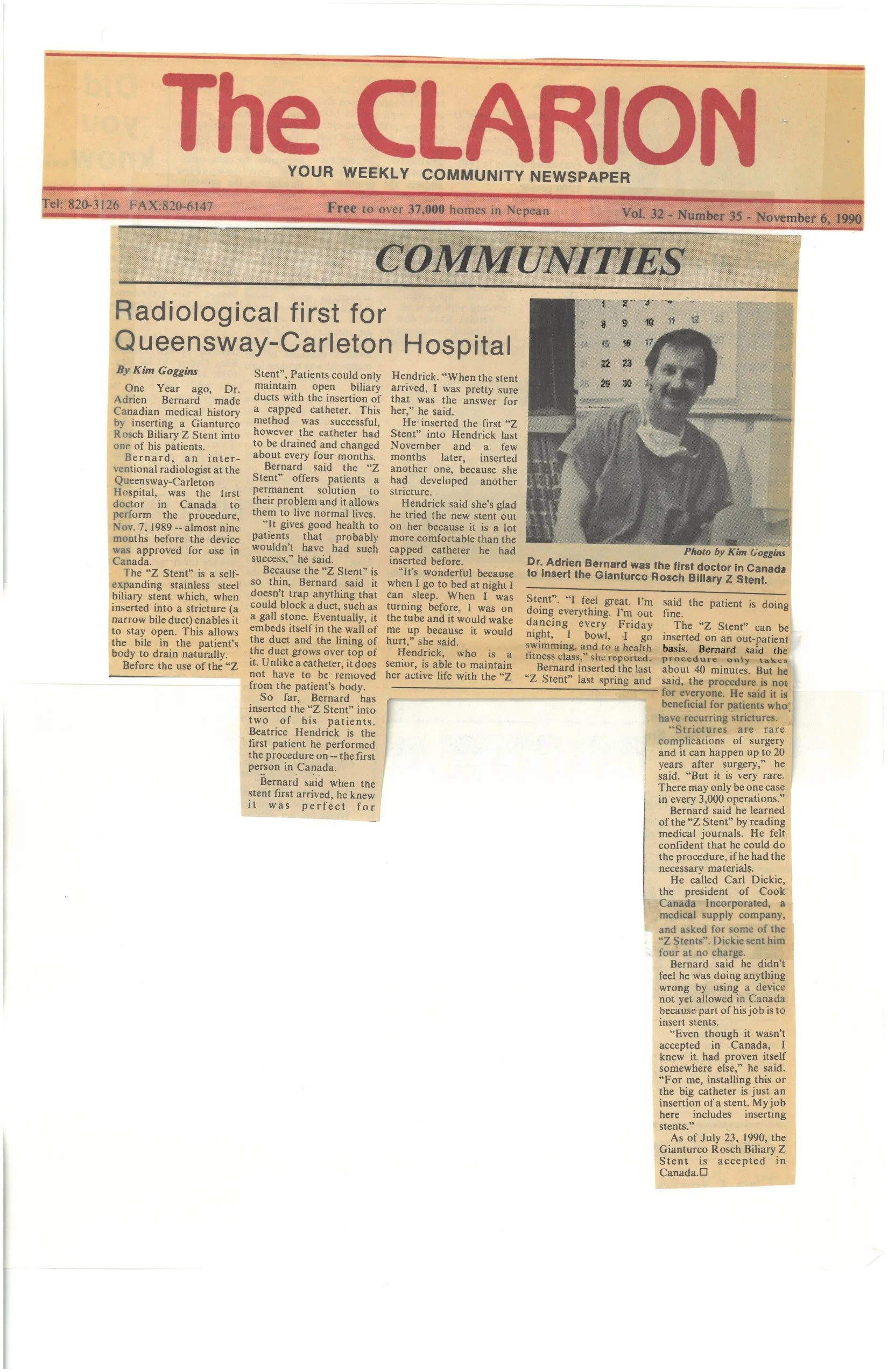 1990-11-06-Radiological first for Queensway-Carleton Hospital-The Clarion.jpg