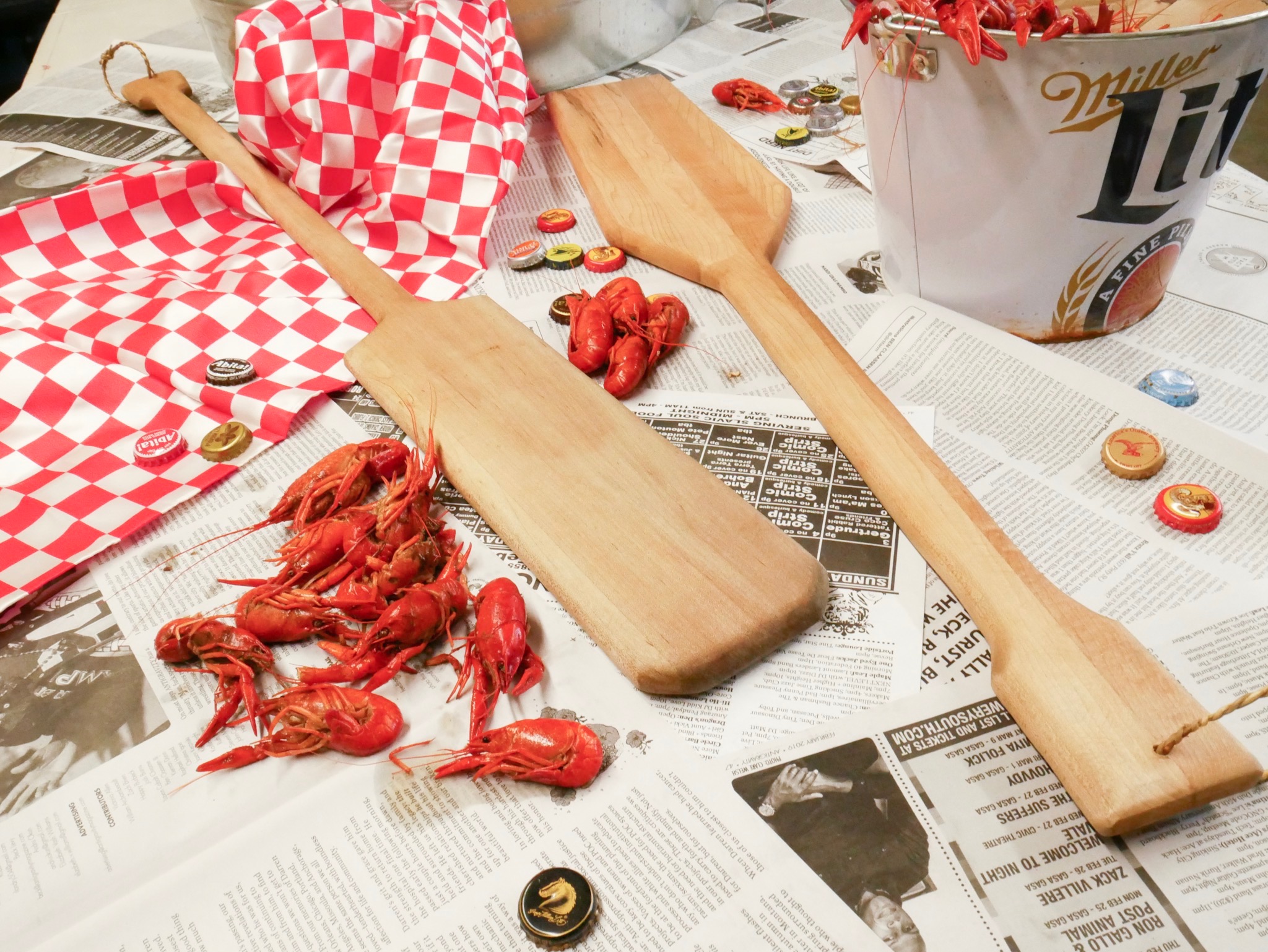 Make your Own Crawfish Paddle — the Green Project