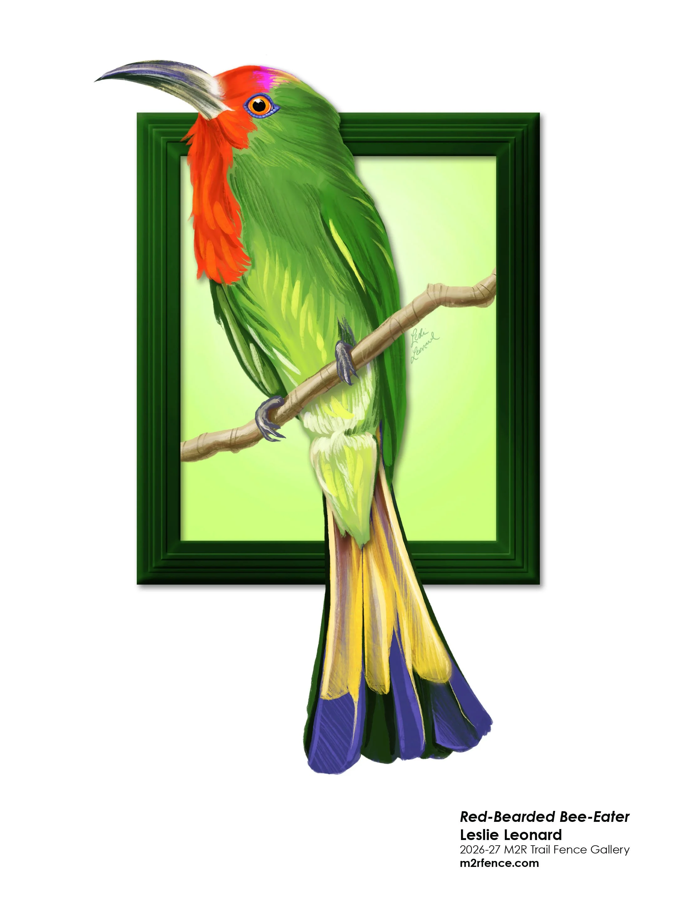 Leslie_Leonard_Red-Bearded Bee-Eater - Leslie Leonard.jpg