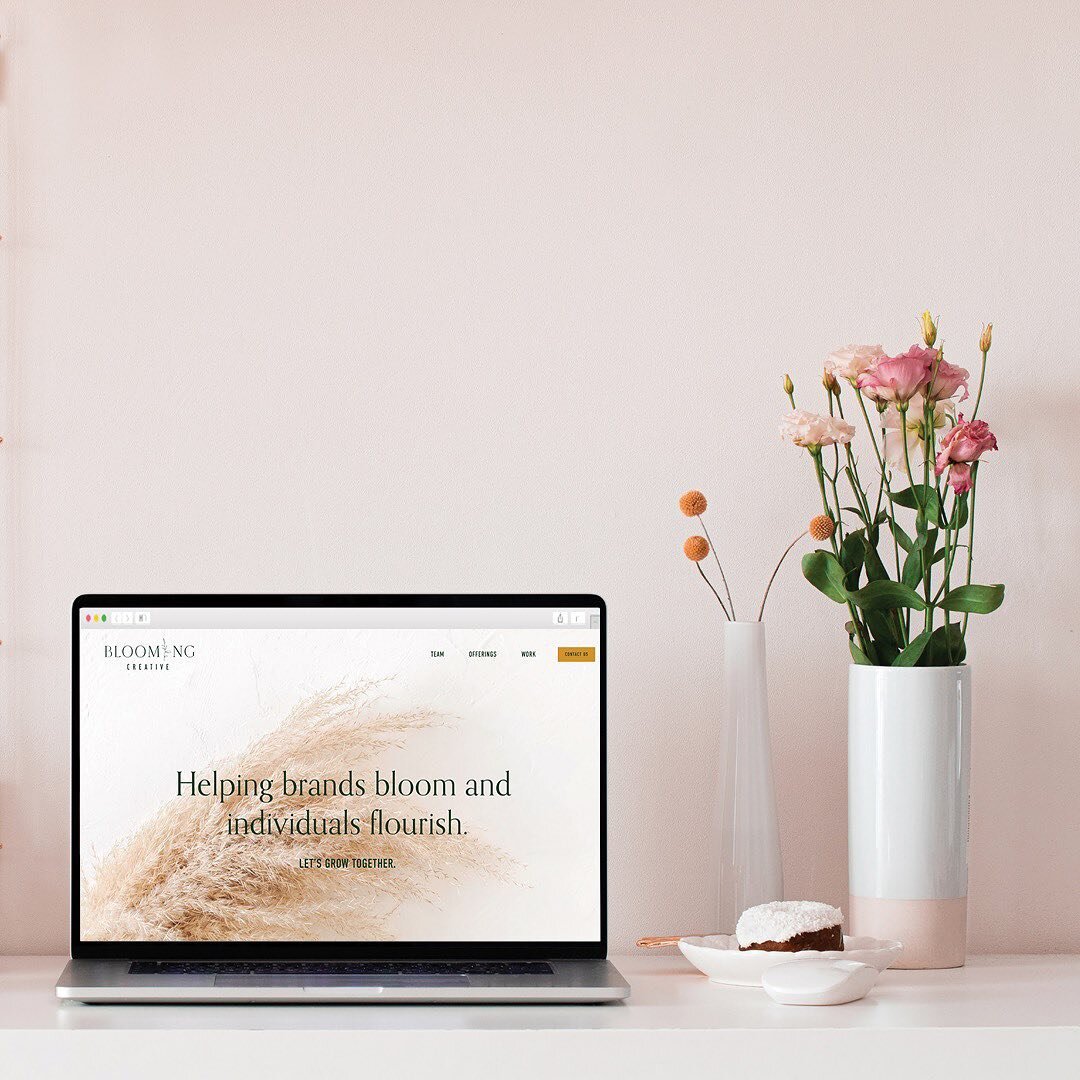 Happy #workwednesday lovely humans! Have a passion project ready to bloom into a full brand? We are here to support you!

✨Now welcoming new clients✨ check out the offerings page on the Blooming Creative website and reach out to schedule a complement