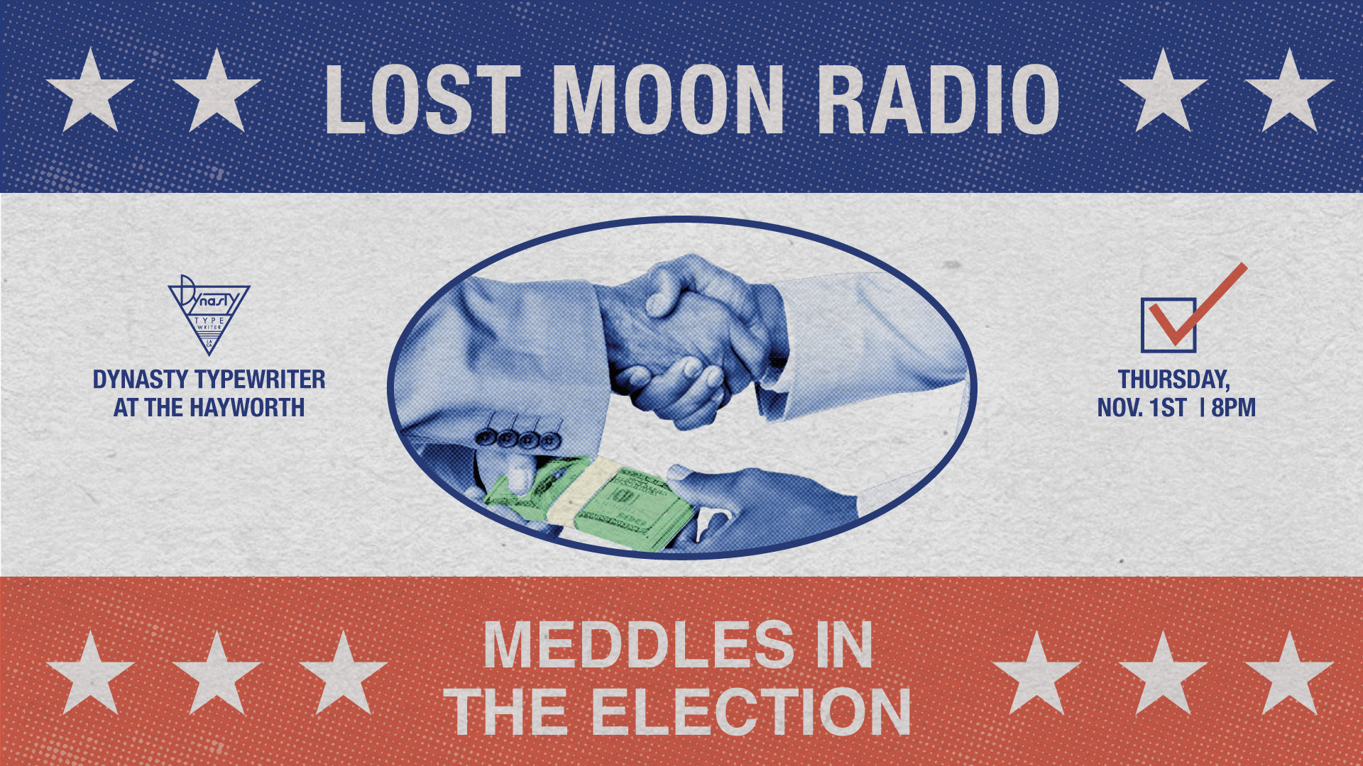 New live show November 1st