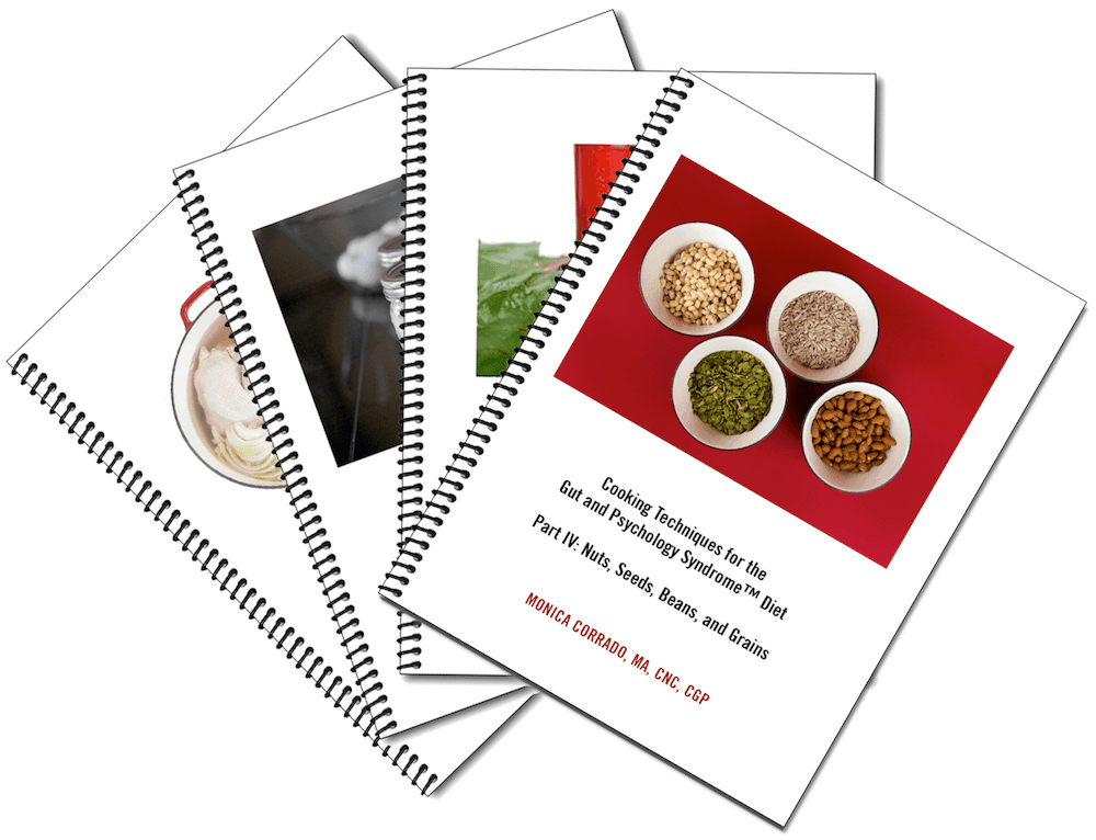 All four of my cooking techniques for GAPS books! Purchase one, two, or the whole set!