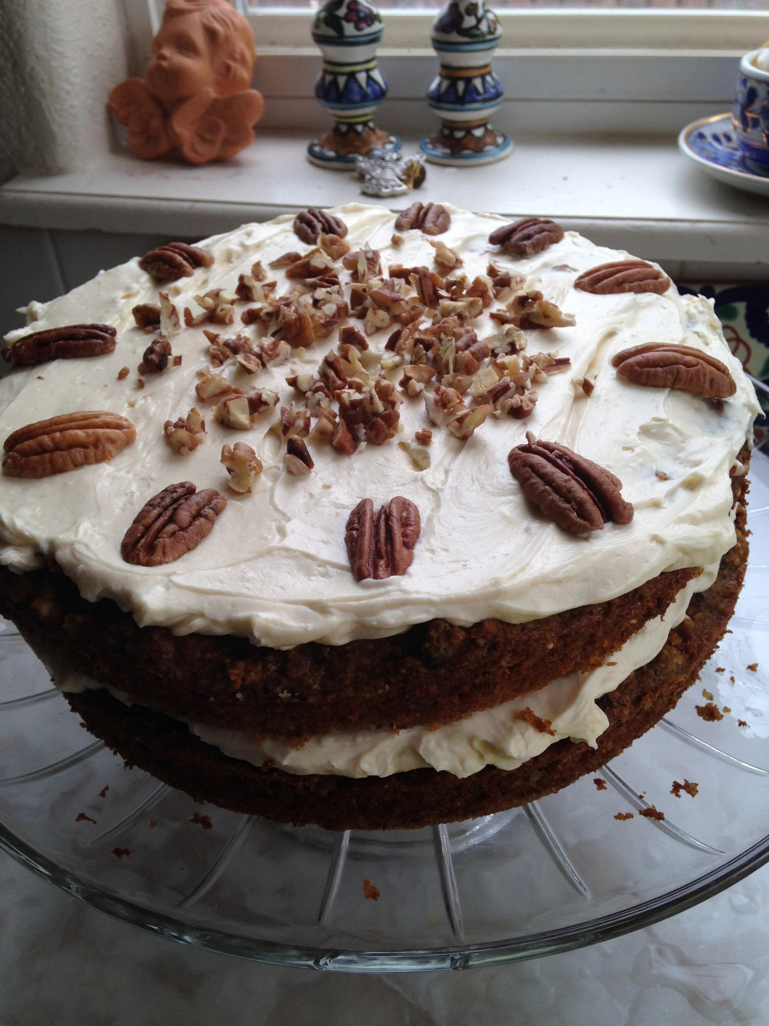 Baking with Nut and Seed Flour! Class II: Carrot Cake!
