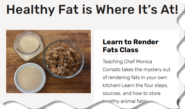 Healthy Fat Is Where It's At! Self-Paced Course