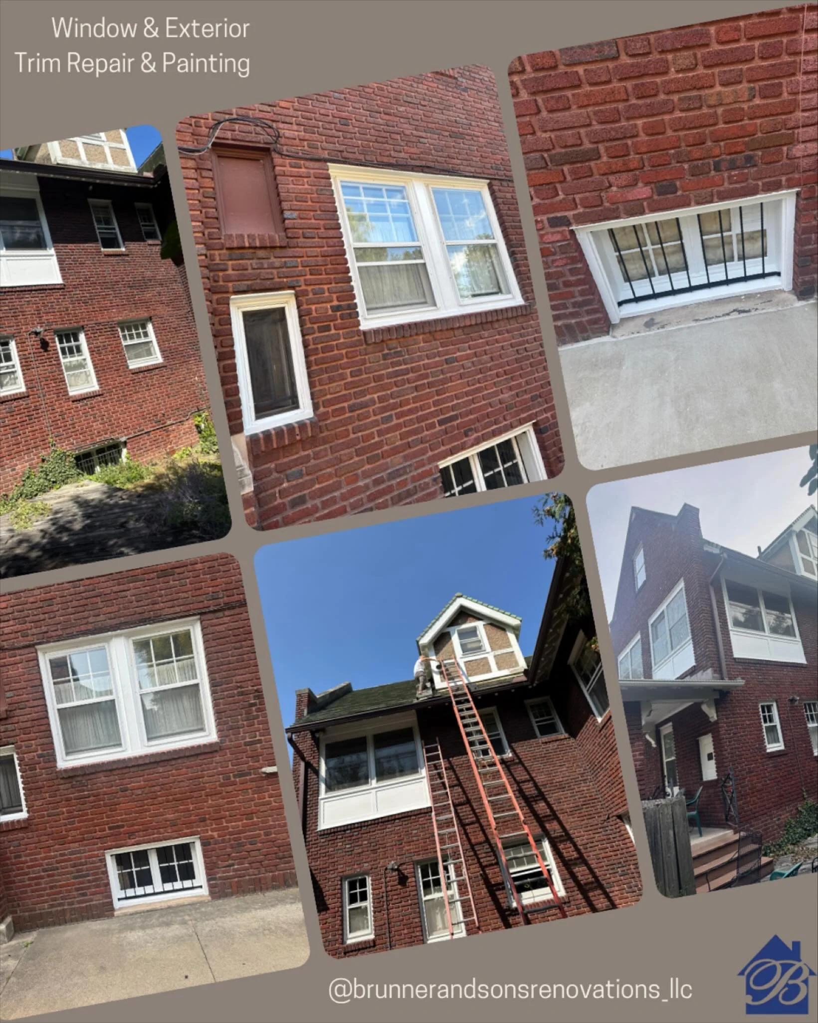 ✨ Fresh trim, fresh look! ✨ From repairing worn areas to giving your exterior trim a smooth new coat of paint, these updates not only boost curb appeal but also protect your home for years to come.

At Brunner &amp; Sons, we believe the details make 