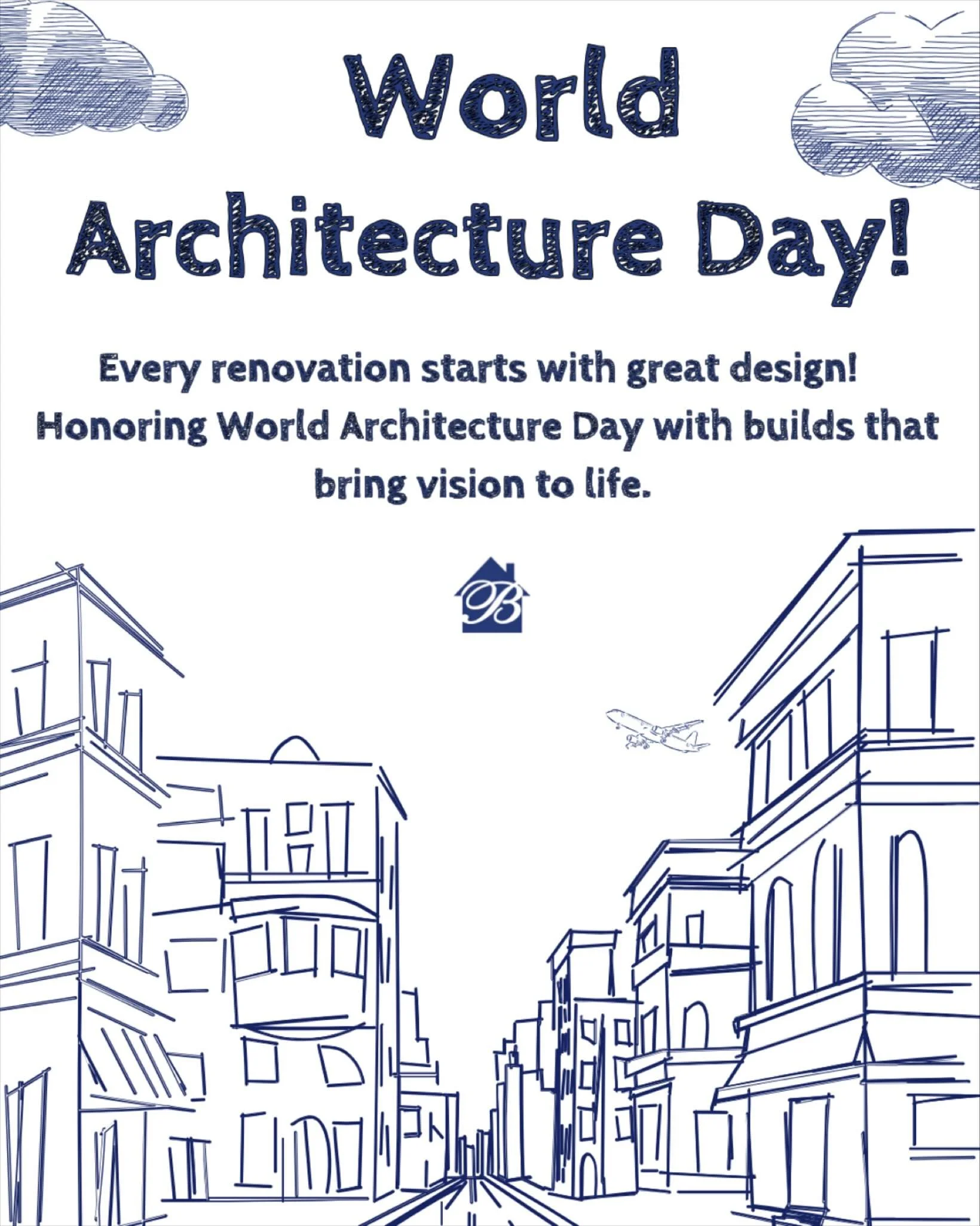 🏛️✨ Happy World Architecture Day! Today we celebrate the creativity, design, and structure that shape the spaces we live, work, and dream in. From thoughtful layouts to the fine details that bring balance and beauty, great design is the foundation o
