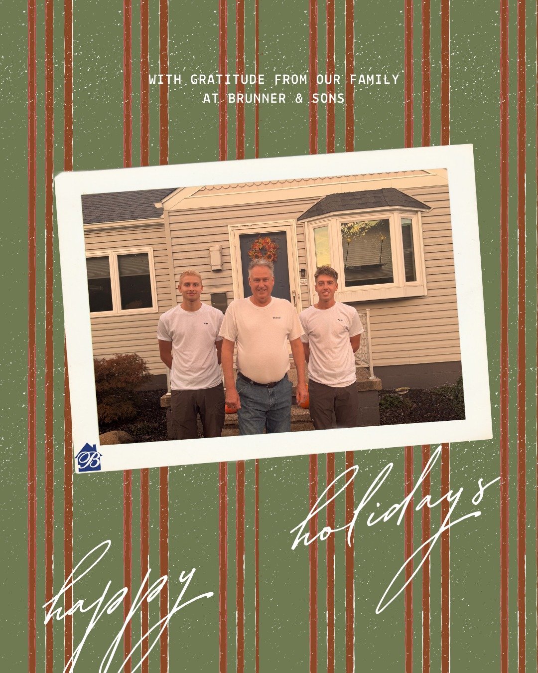 From our Brunner &amp; Sons family to yours, we wish you a Merry Christmas and happy holidays! 🎄✨ Thank you to our amazing team, loyal clients, and everyone who supported us this year, you&rsquo;re what makes our work so rewarding!