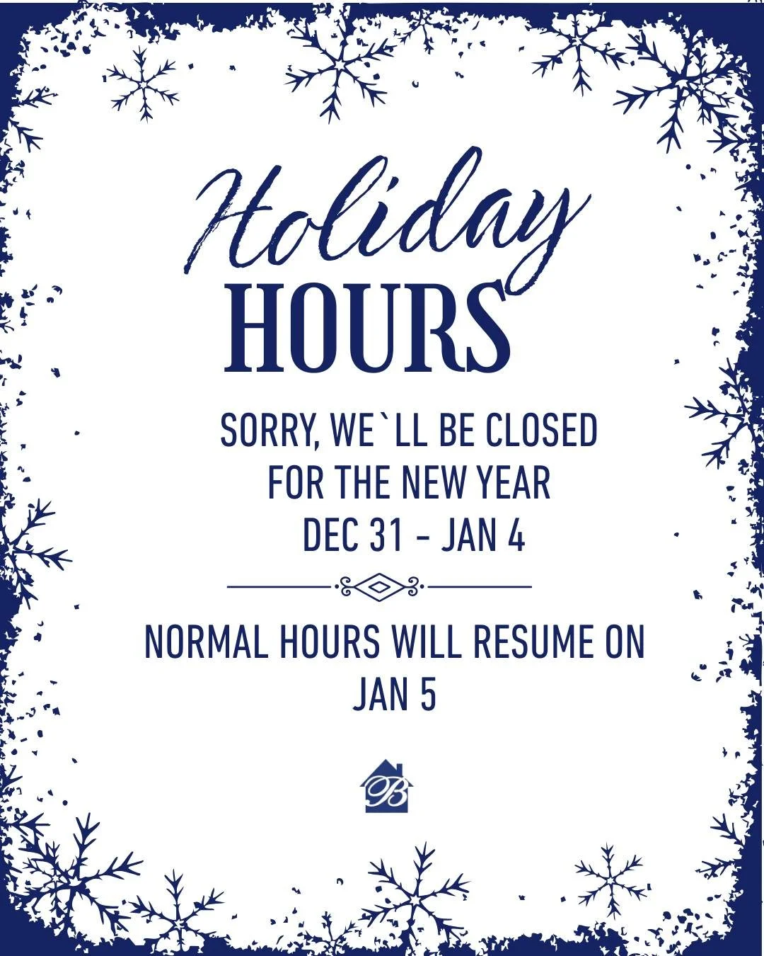 Ringing in the New Year! 🥳 Even Brunner &amp; Sons needs a little recharge, so we&rsquo;ll be closed Dec 31&ndash;Jan 4 and back to our regular hours on Jan 5. Wishing everyone a safe, joyful, and fantastic start to 2026!