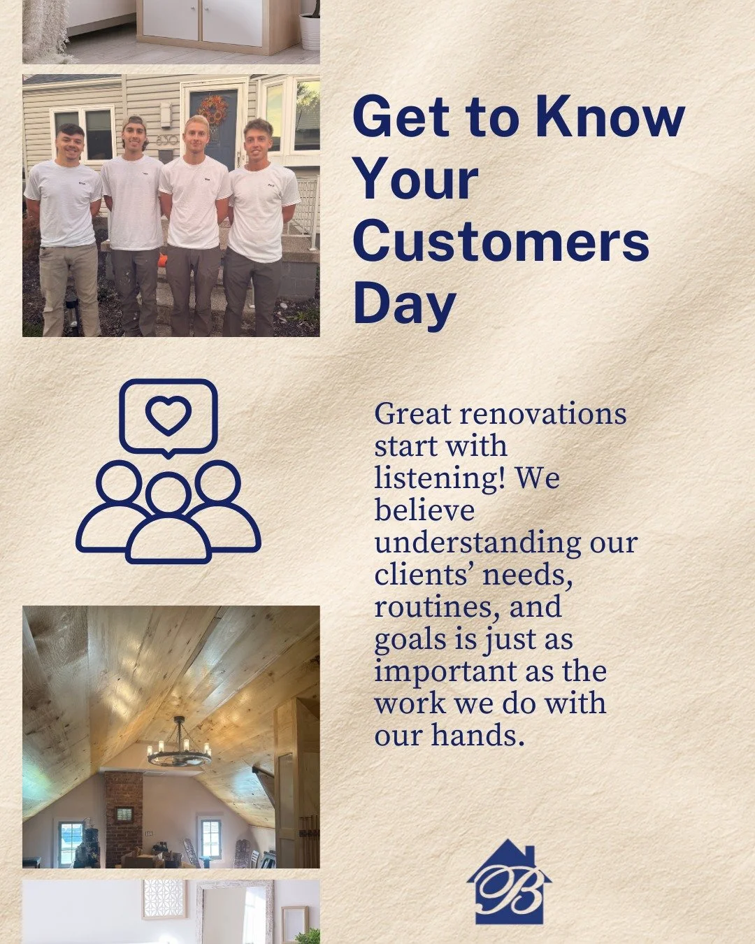 Every successful renovation starts with trust, communication, and understanding the people behind the project!