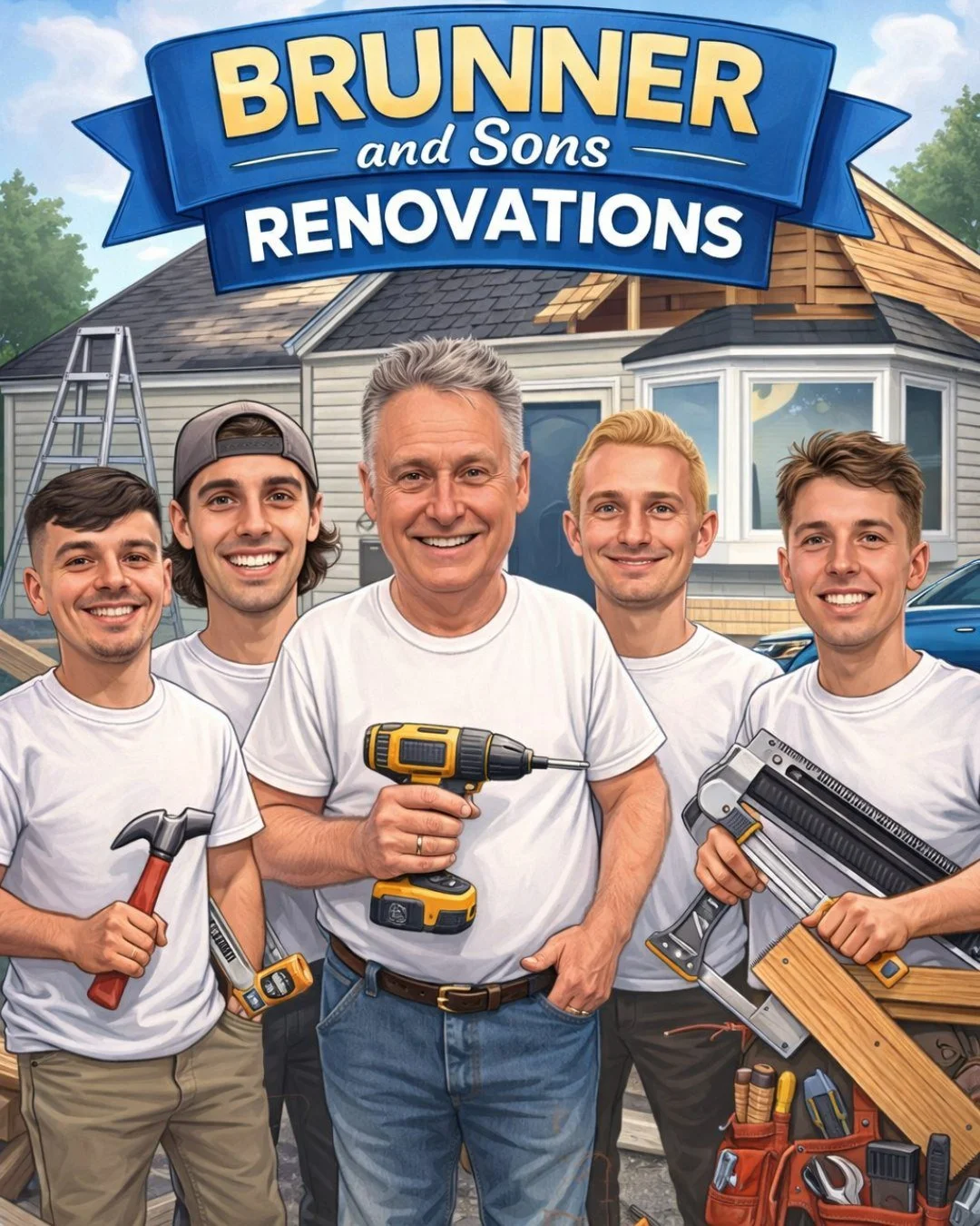 When the caricature still shows up ready to work 👷&zwj;♂️😂