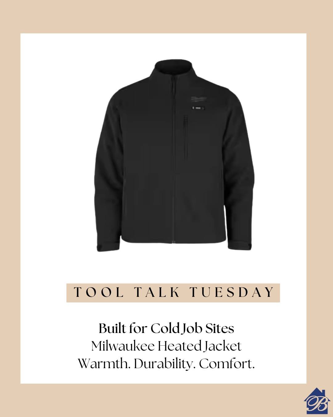 Winter temps don&rsquo;t slow us down &amp; neither does the cold.
The Milwaukee Heated Jacket is a game changer on chilly job sites. With adjustable heat zones and battery powered warmth, it keeps us comfortable and focused so the work gets done rig