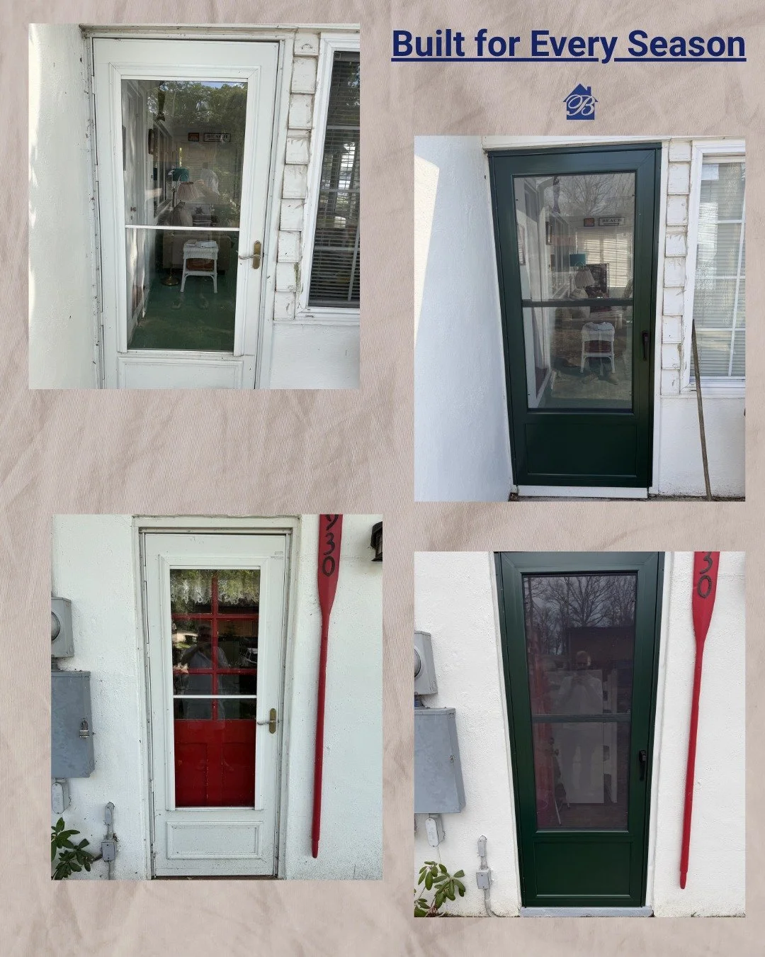 Let the light in while keeping the elements out! Storm doors are a simple upgrade that adds an extra layer of protection, improves airflow, and enhances your home&rsquo;s overall look. Built for durability and designed to complement your entryway, it