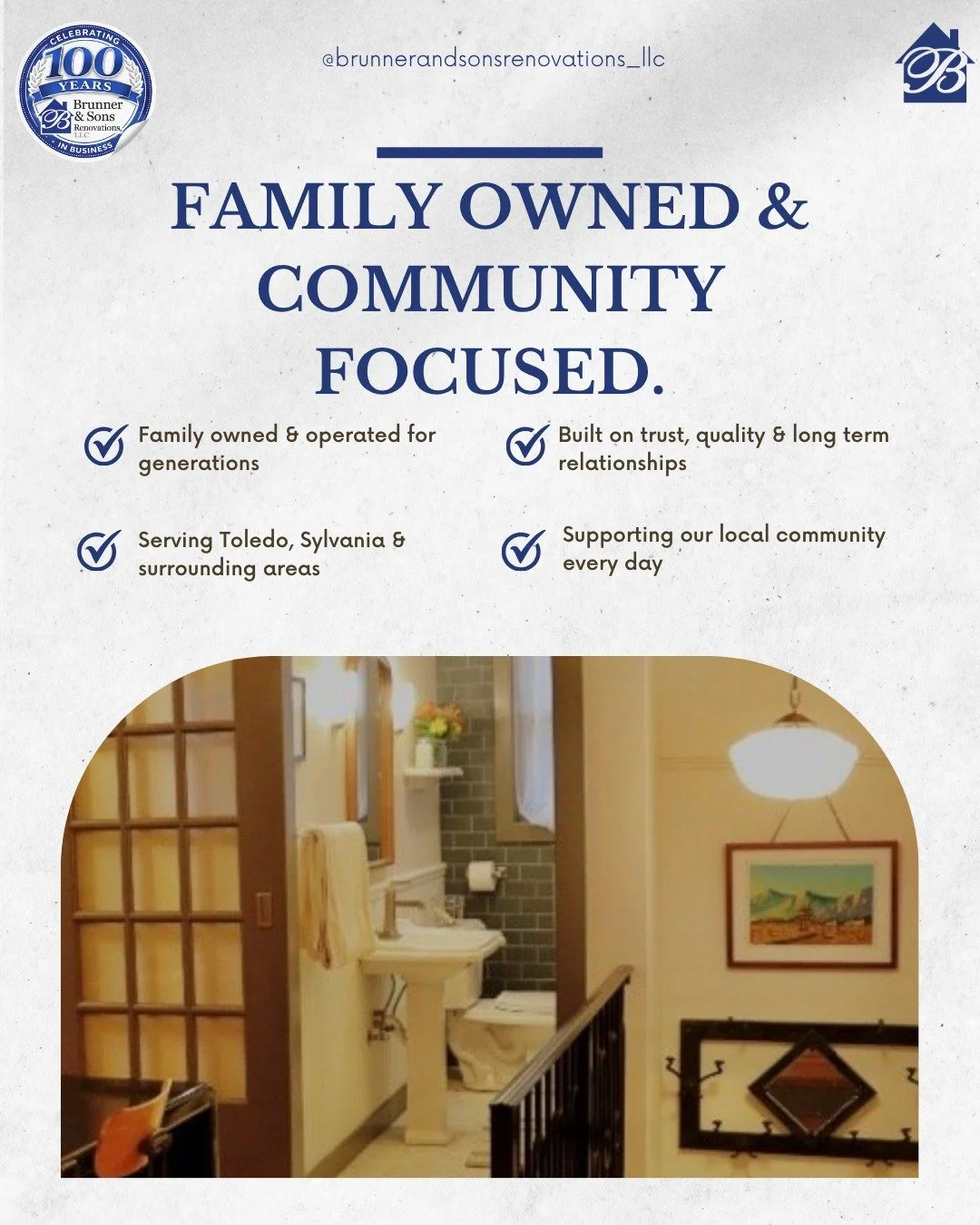 Small Business Week is a reminder of what truly matters to us, the people we serve and the relationships we build. 🤝
As a family owned business, we take pride in delivering quality work, earning your trust, and giving back to the community that supp